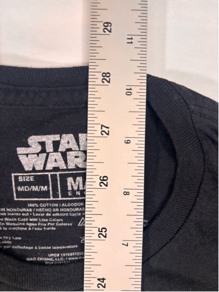 Mad Engine Men's Star Wars Mad Engine Darth Vader Tshirt Size M Black Size US M / EU 48-50 / 2 - 5 Thumbnail