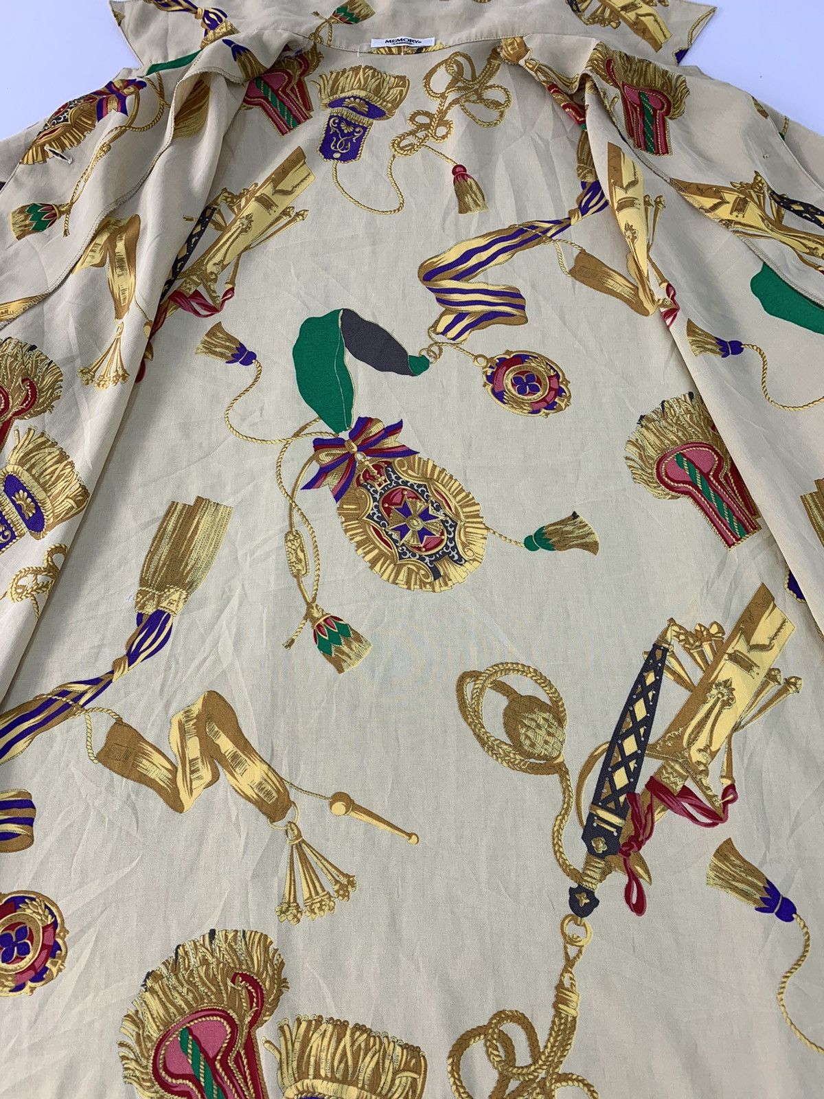 Japanese Brand 90s Memory Onward Baroque Art Button Up Shirt Size US L / EU 52-54 / 3 - 5 Thumbnail