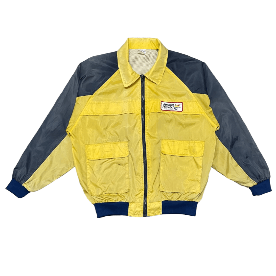 Benetton Vintage Benetton Formula 1 Racing Light Jacket Size US L / EU 52-54 / 3 - 4 Thumbnail