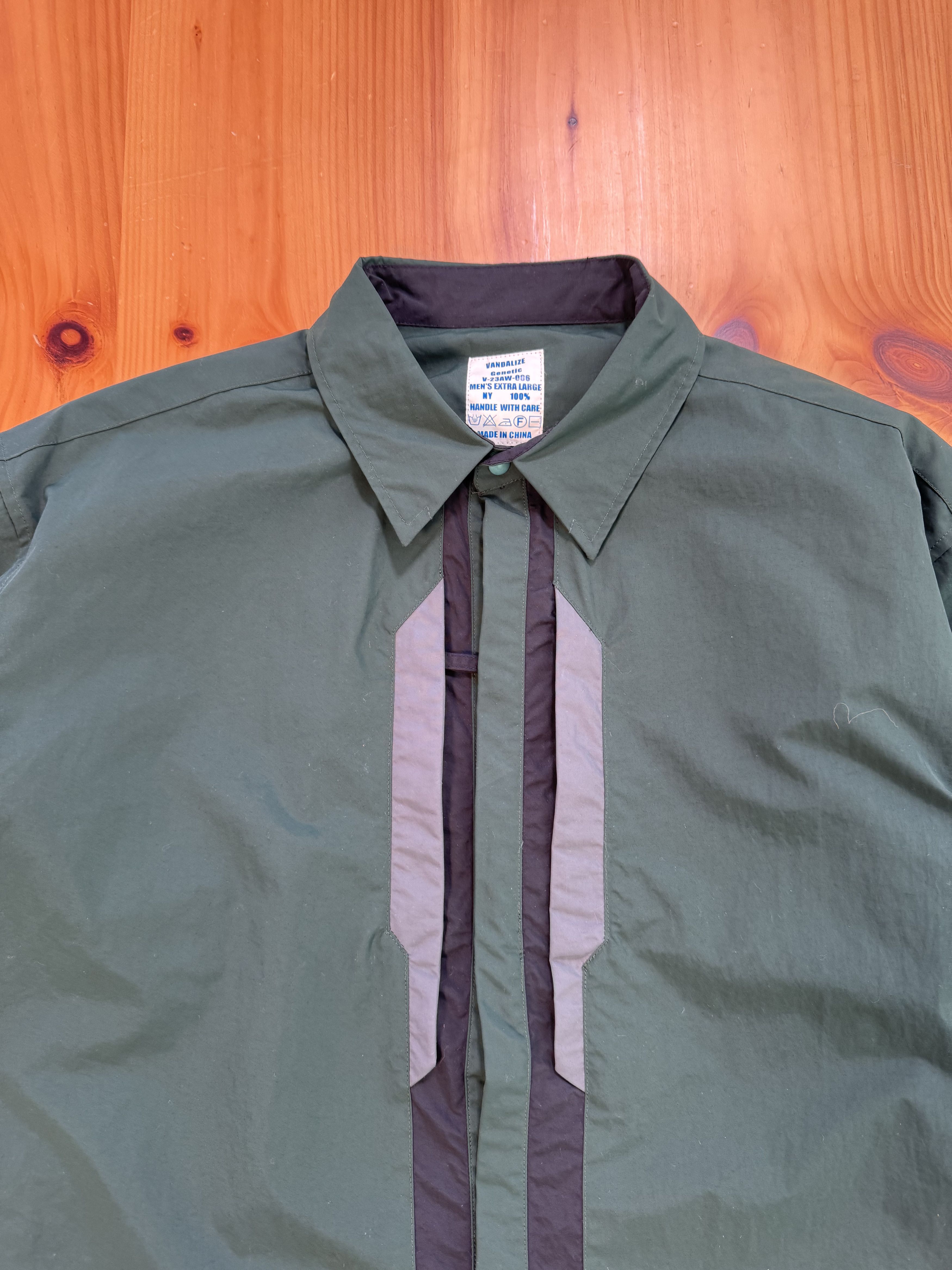 Vandalize Vandalize Genetic V-23AW-006 Shirt Snap Button tech Size US XL / EU 56 / 4 - 4 Thumbnail