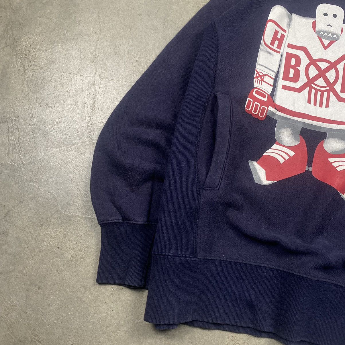 Bounty Hunter × Japanese Brand × Vintage 90s Bounty Hunter Reverse Weave Crewneck Size US L / EU 52-54 / 3 - 3 Thumbnail