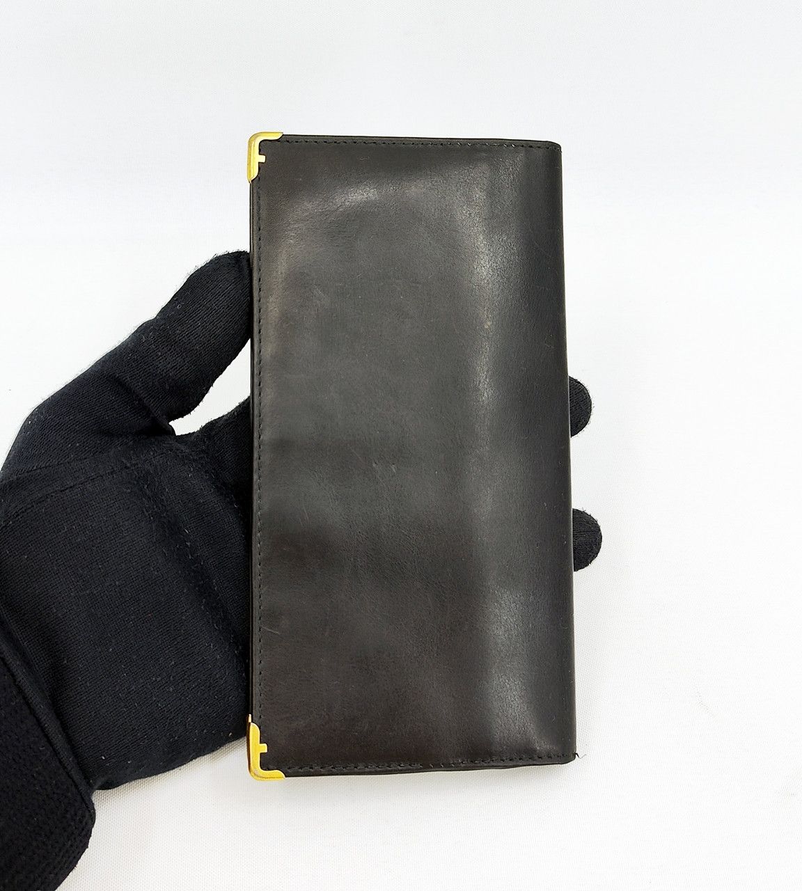 Salvatore Ferragamo SALVATORE FERRAGAMO full leather minimalist long Wallet Size ONE SIZE - 5 Thumbnail