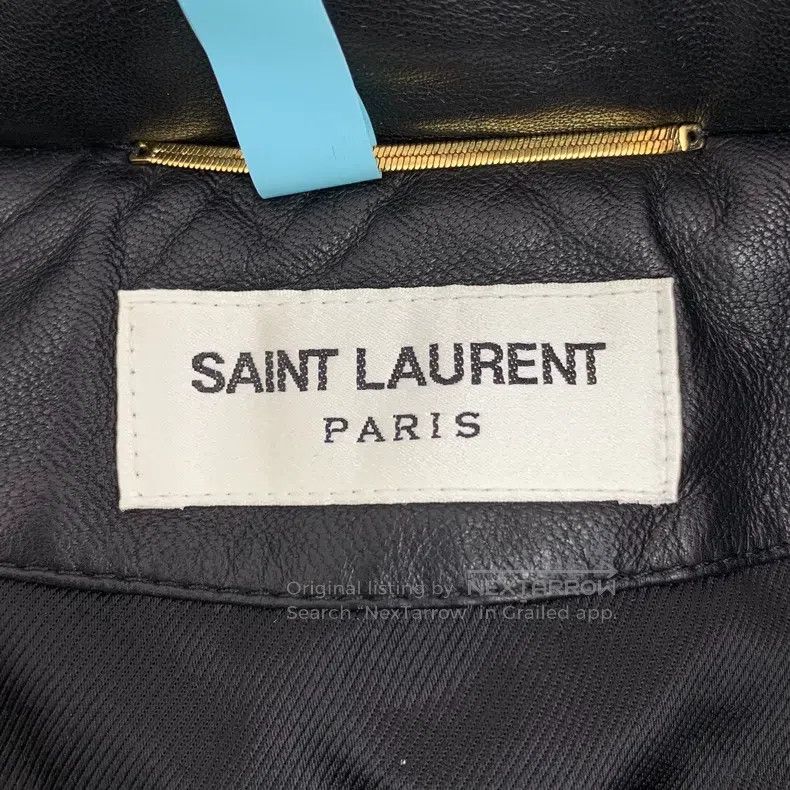 Saint Laurent Paris Saint Laurent Paris Black Sheepskin Hooded Long Sleeve Dow Size S / US 4 / IT 40 - 5 Thumbnail
