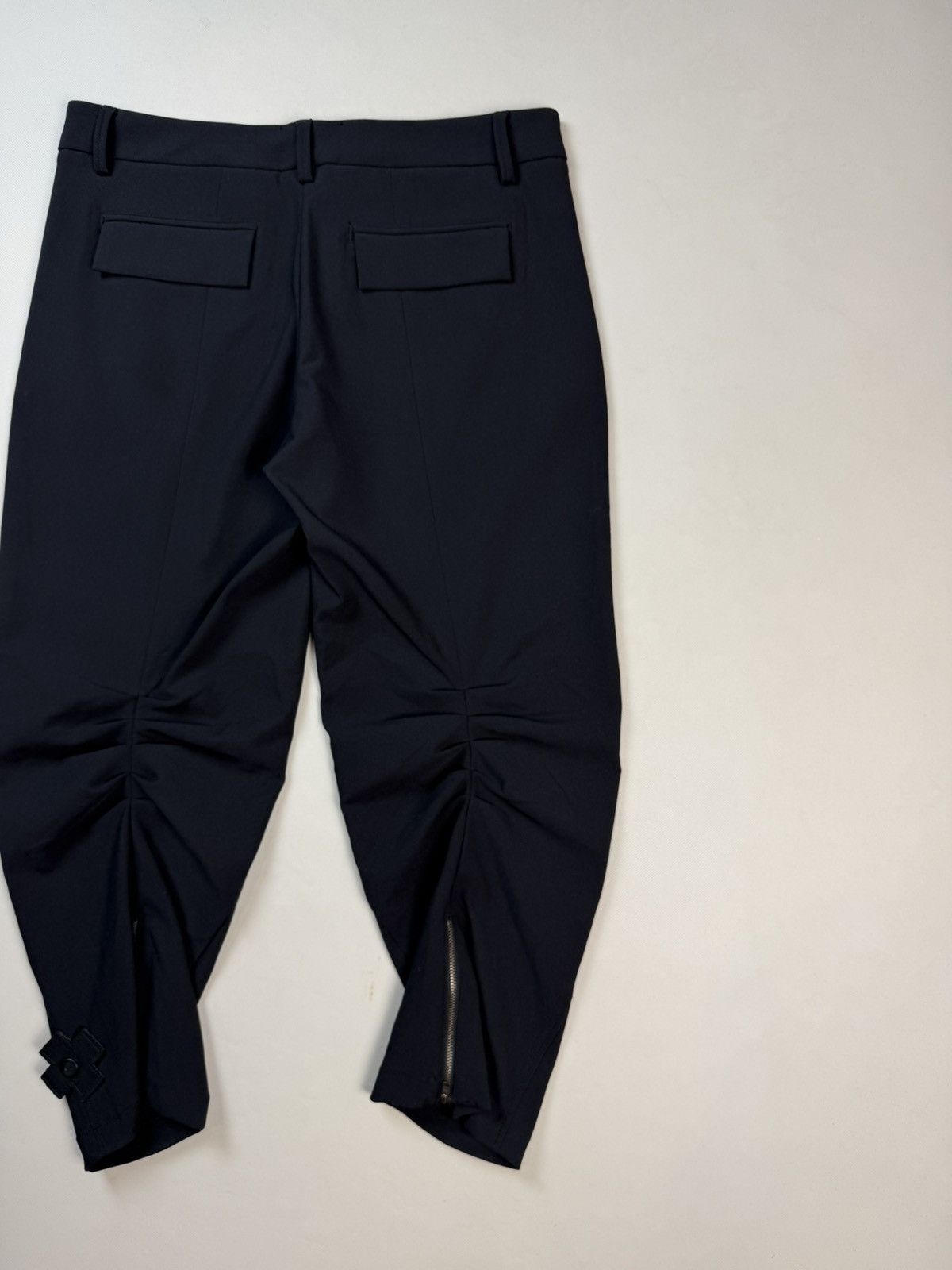 Other PLU ++ Ladies Avant-Garde Ankle Zip Lagenlook Pants Trousers Size 30" / US 8 / IT 44 - 17 Thumbnail