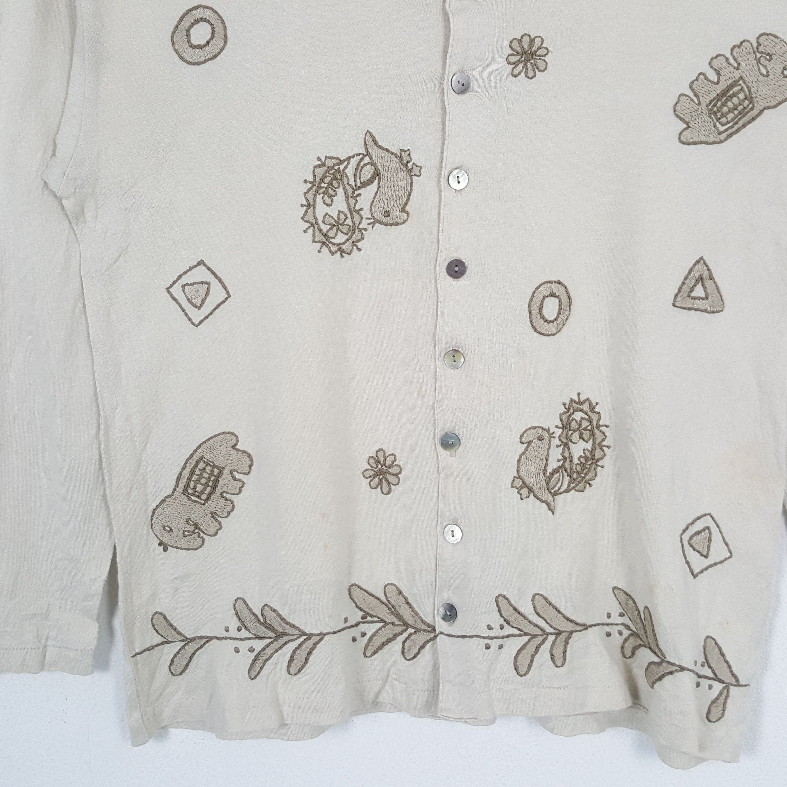 Issey Miyake × Japanese Brand × Vintage Vintage Hai Sporting Gear Japanese Brand Cardigans Size M / US 6-8 / IT 42-44 - 2 Thumbnail