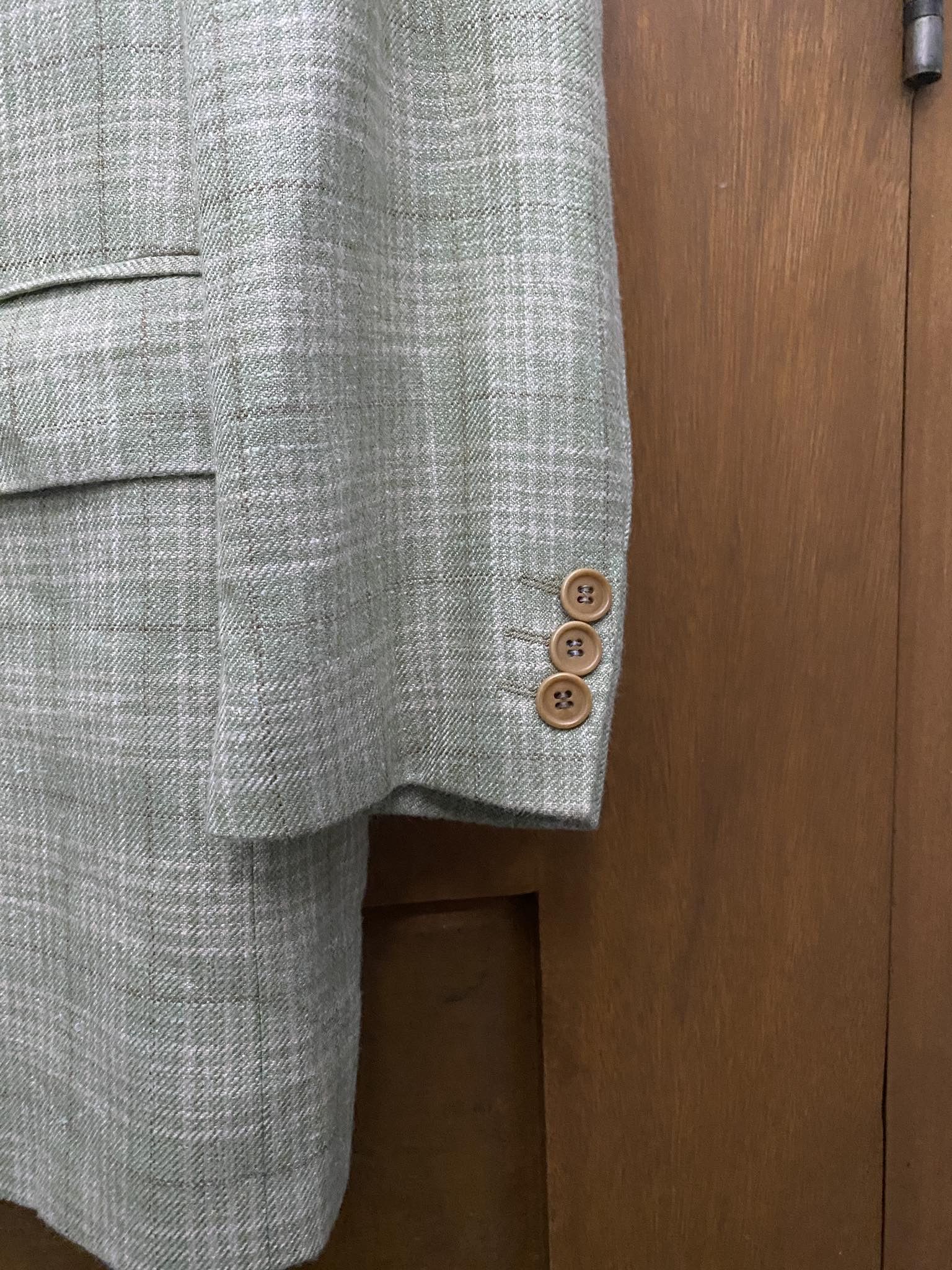 Givenchy Givenchy Classic Fit Plaid Suit Wool Blazer Size US L / EU 52-54 / 3 - 7 Thumbnail