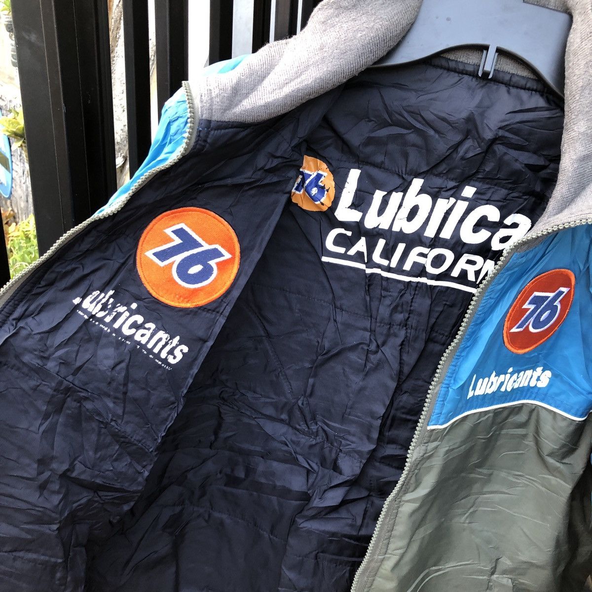 Union LA × Vintage VTG RIVERSIBEL JACKET 76 LUBRICANTS PATCHES Size US M / EU 48-50 / 2 - 6 Thumbnail