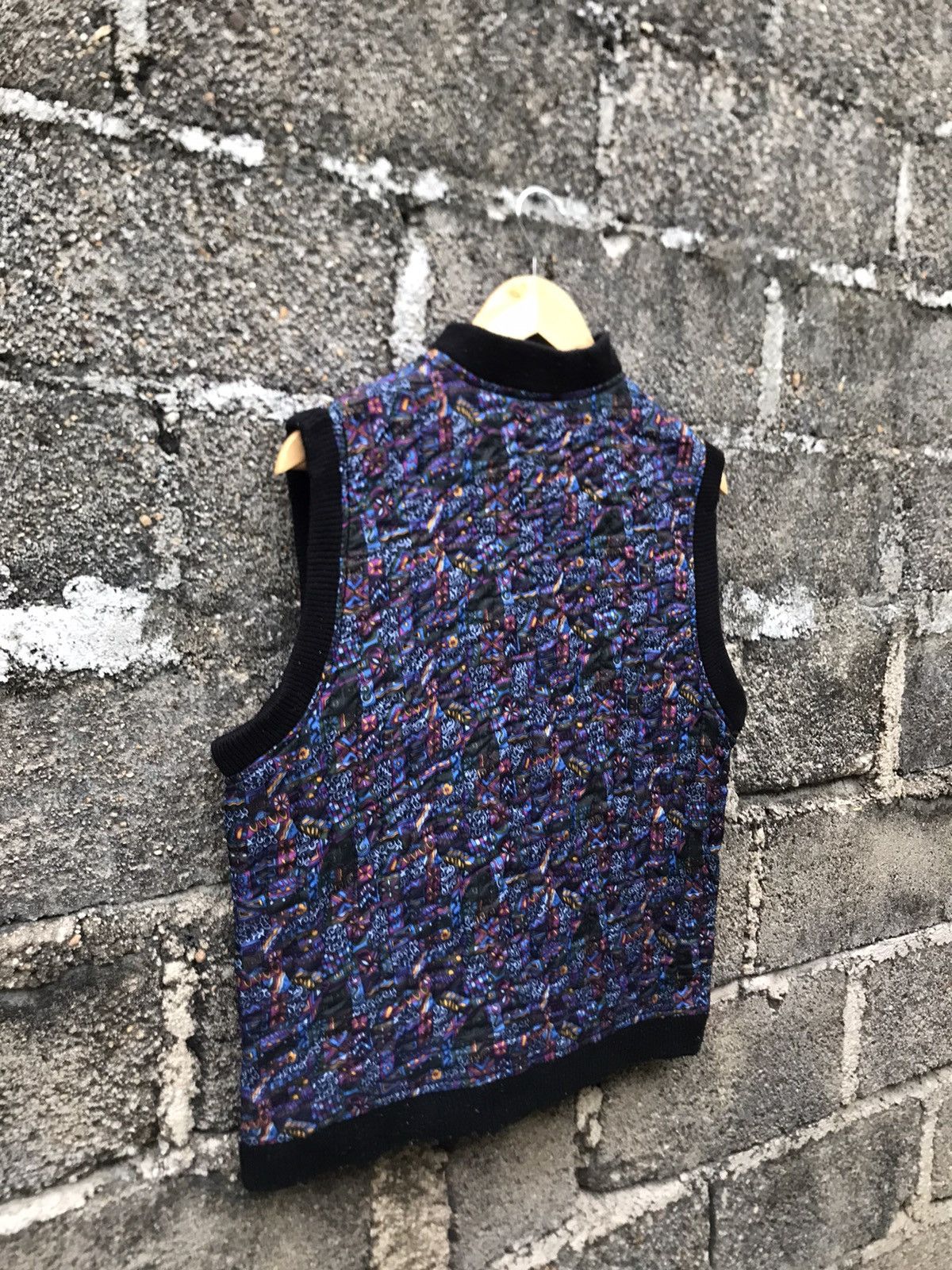 Japanese Brand × Vintage Vintage Ajrakh Block Quilted Vest Size US M / EU 48-50 / 2 - 11 Thumbnail