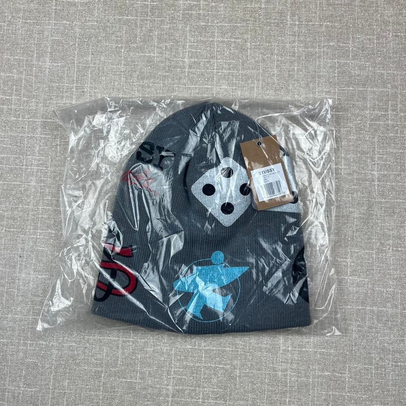 Stussy Stussy Mixed Logo Skullcap in Gray Size ONE SIZE - 3 Thumbnail