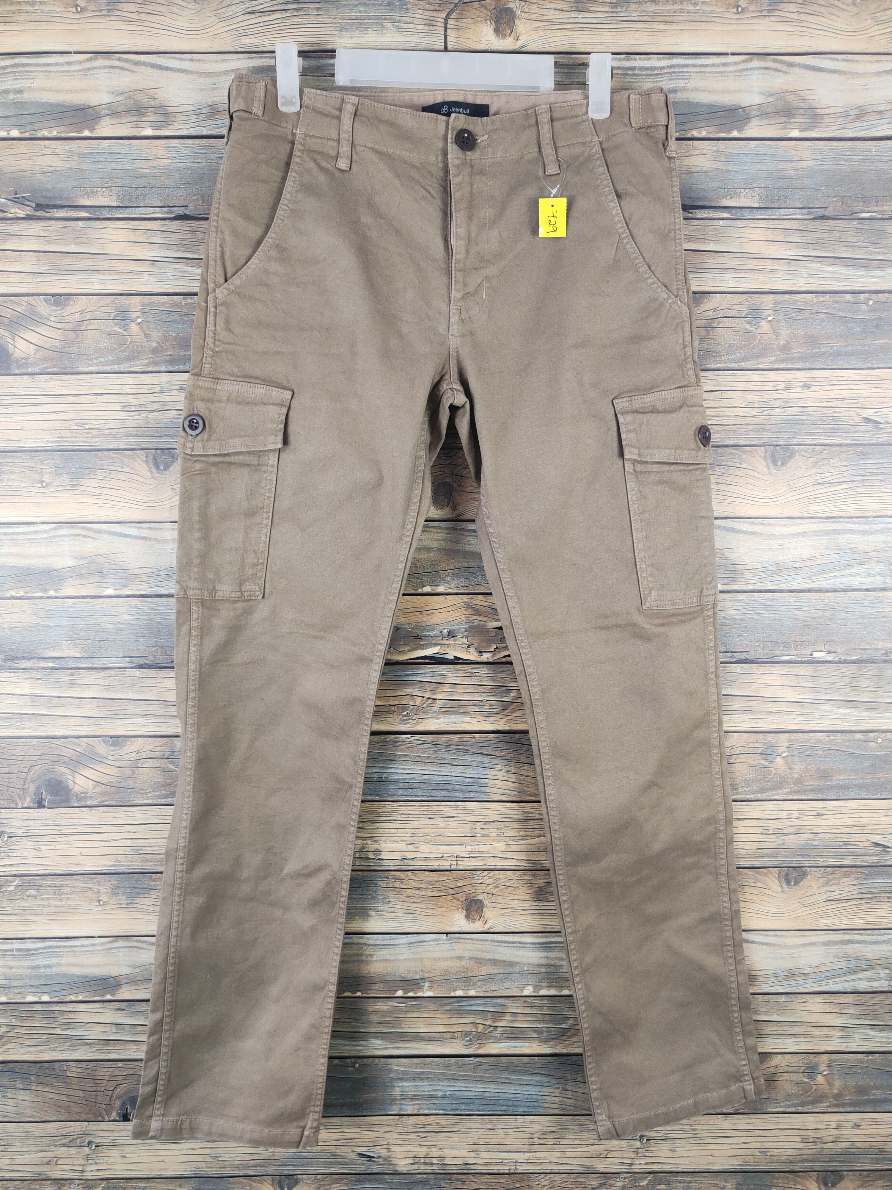 Johnbull DL John Bull Brown Multipocket Tactical Cargo Pants #729 Size US 32 / EU 48 - 1 Thumbnail