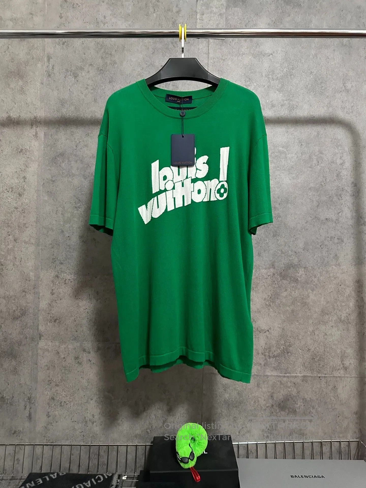 Louis Vuitton Louis Vuitton Knit Logo Short Sleeve T-shirt. Size US XL / EU 56 / 4 - 1 Thumbnail