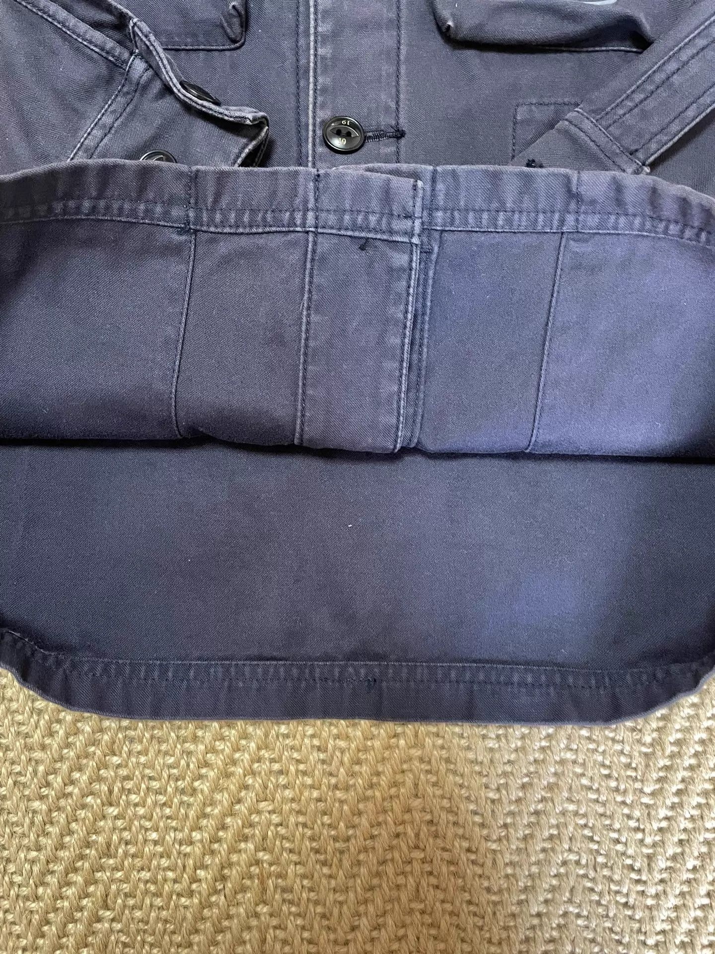 Neighborhood NEIGHBORHOOD 15AW 4-Pkt Washed Distressed BDU Jacket Navy S Size US S / EU 44-46 / 1 - 8 Thumbnail