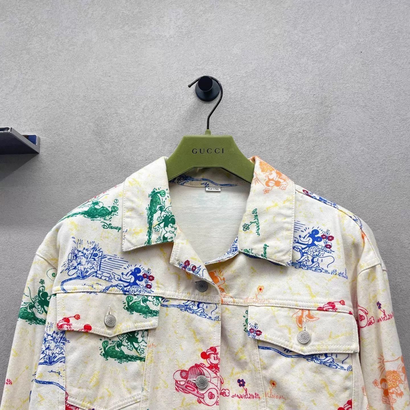 Gucci GUCCI x DISNEY Hand-Drawn Cartoon Graffiti Jacket Size M / US 6-8 / IT 42-44 - 4 Thumbnail