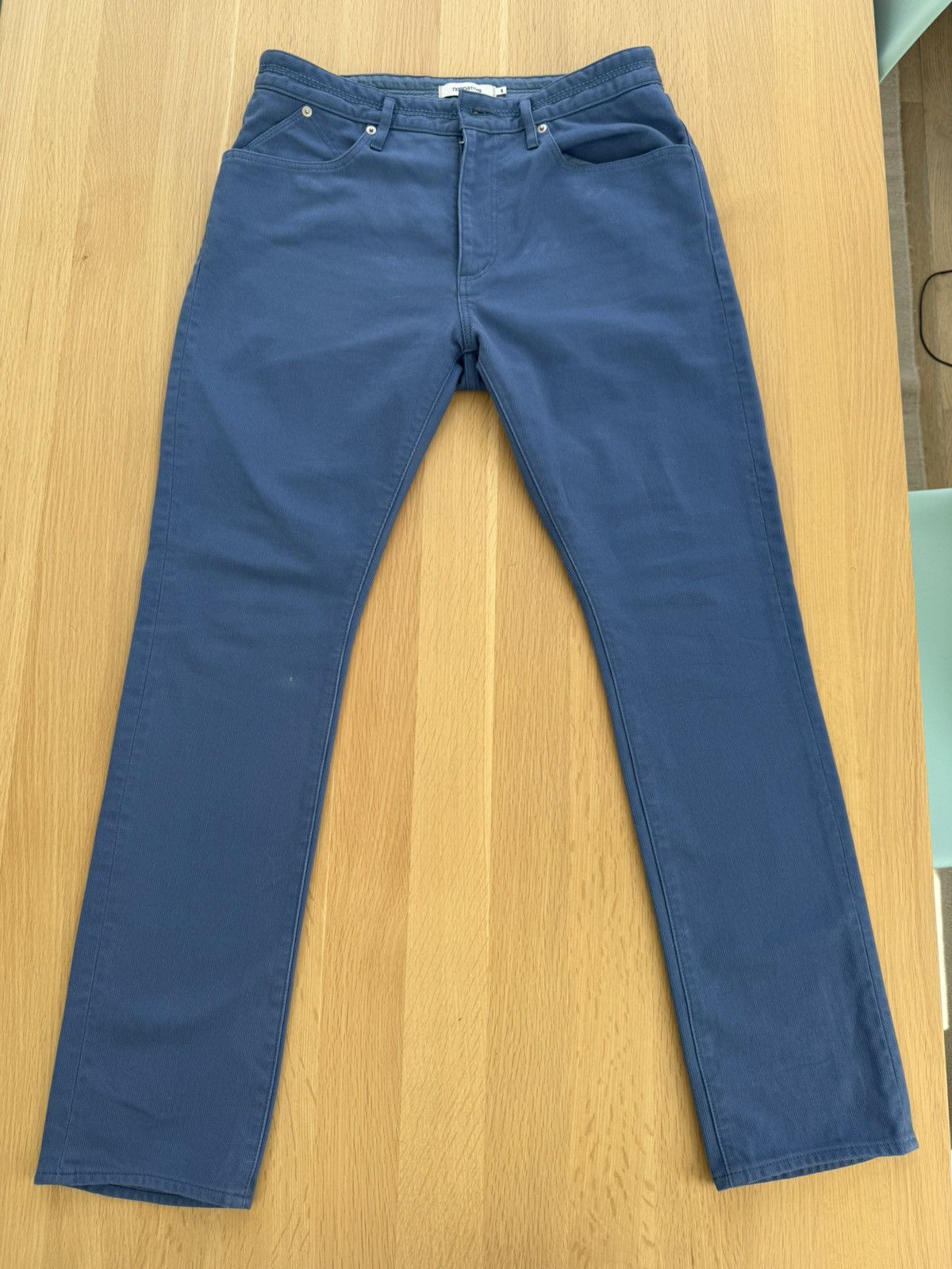 Nonnative NONNATIVE DWELLER 5P JEANS 01 COTTON PIQUE in SAX Size US 30 / EU 46 - 1 Thumbnail
