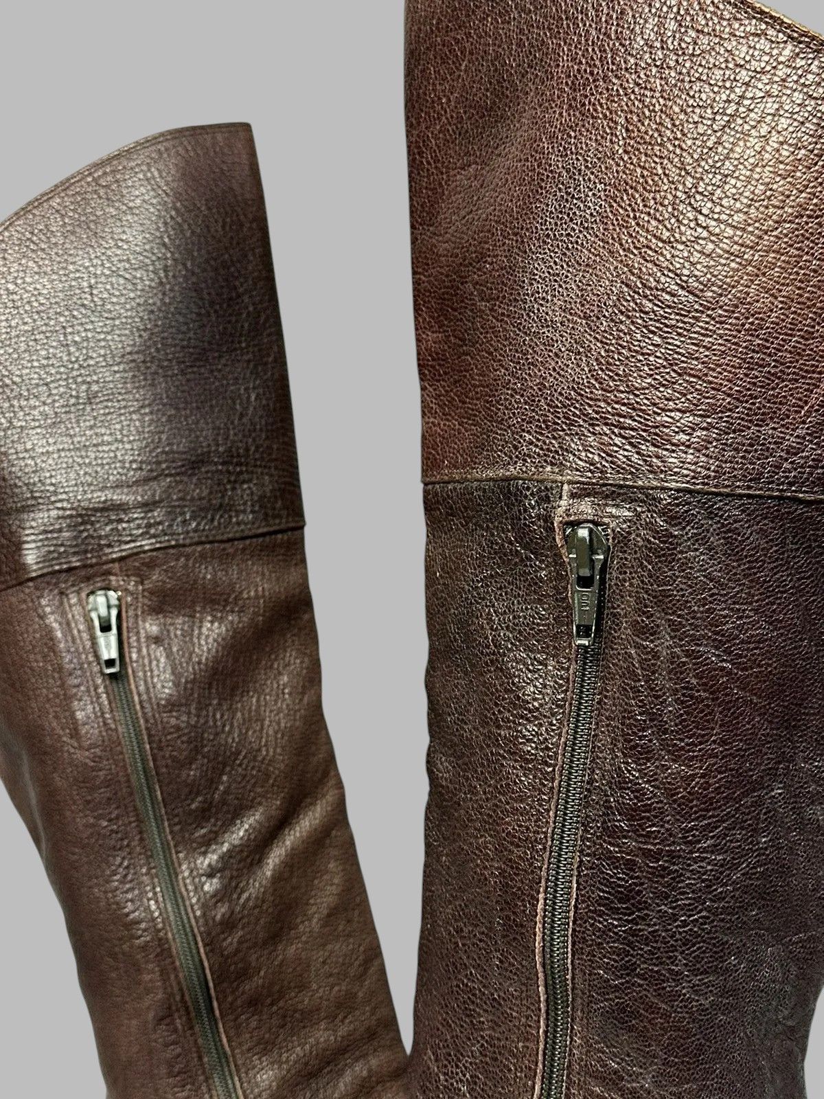 Guidi Rare AS98 Handmade Italian Leather Boots Rick Owens Look Size US 9 / IT 39 - 9 Thumbnail