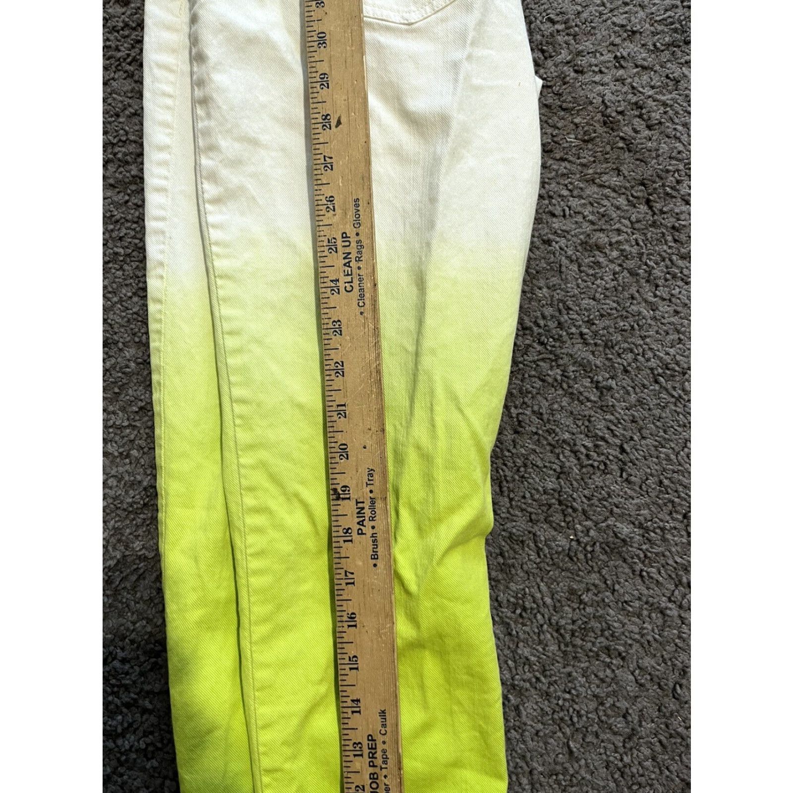 Michael Kors Michael Kors Jeans Skinny 2 White/Green 2 Colors Stretch MidRise Zip Fly Women Size 26" / US 2 / IT 38 - 7 Thumbnail