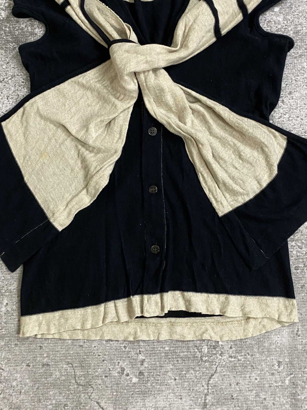 Y's Y's Yohji yamamoto Cardigan Scarf Knitt Size M / US 6-8 / IT 42-44 - 6 Thumbnail