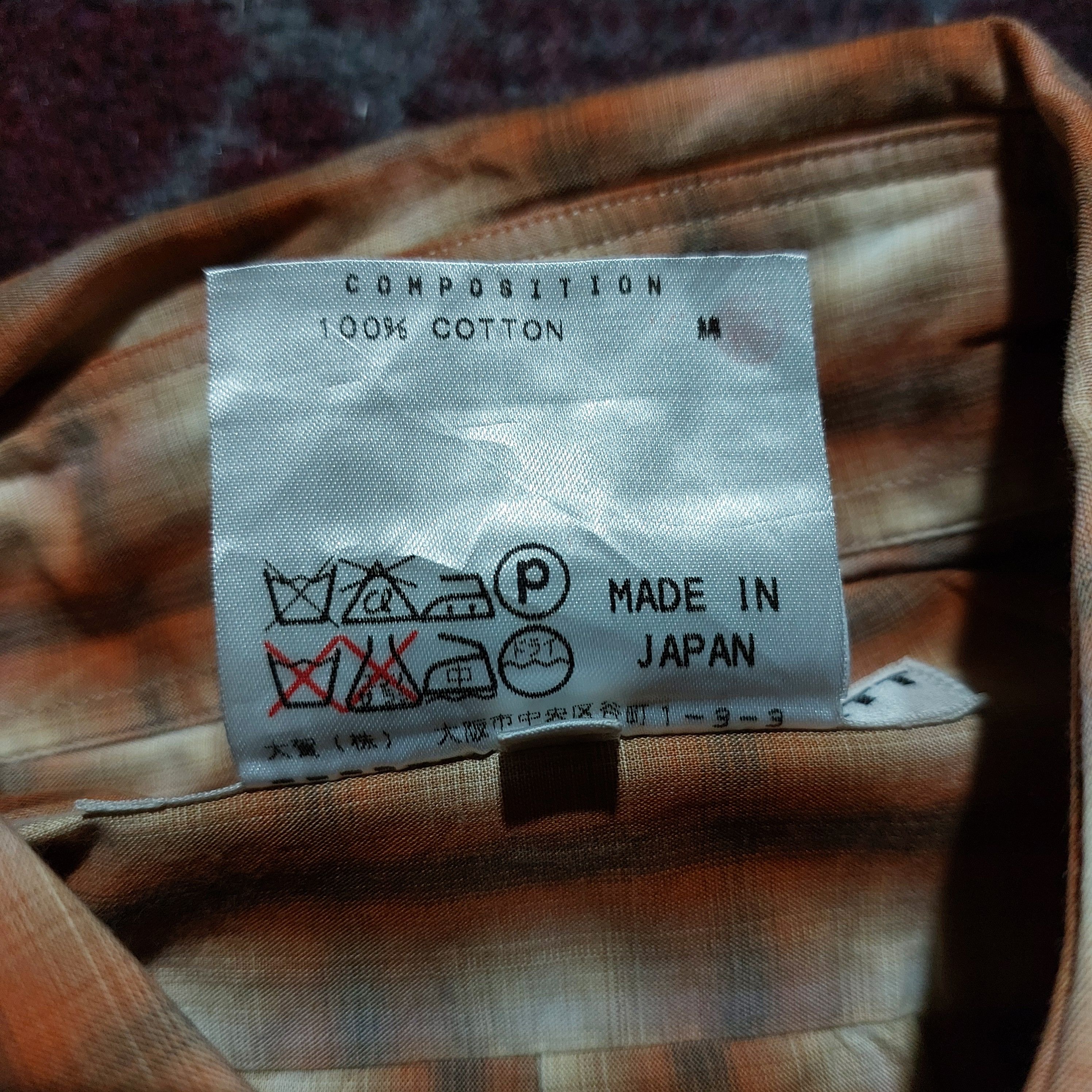 Katharine Hamnett London Katharine Hamnett orange checkered L/s shirt Size US M / EU 48-50 / 2 - 8 Thumbnail