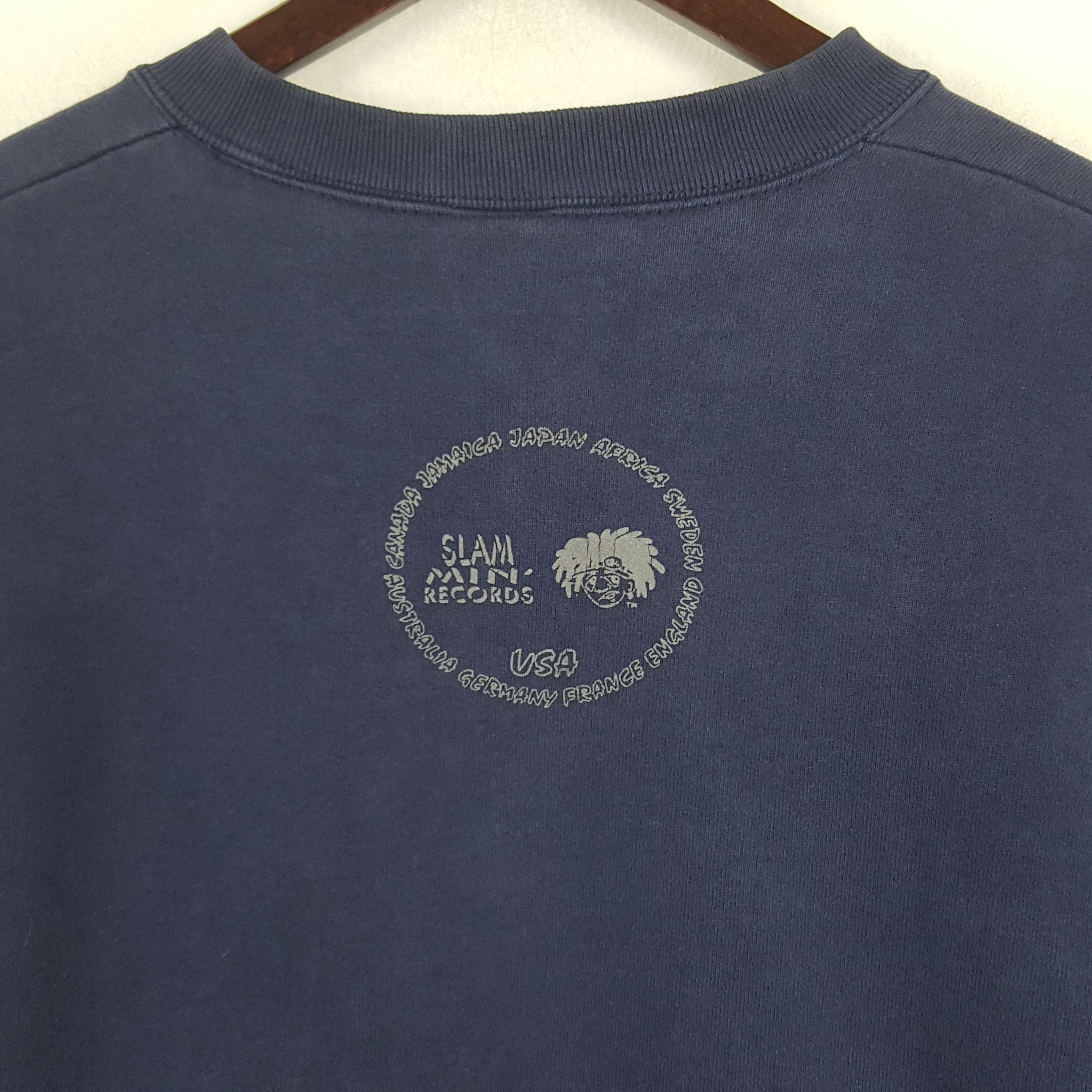 Vintage Vintage Slam Min Record Sweatshirt Size US XL / EU 56 / 4 - 4 Thumbnail