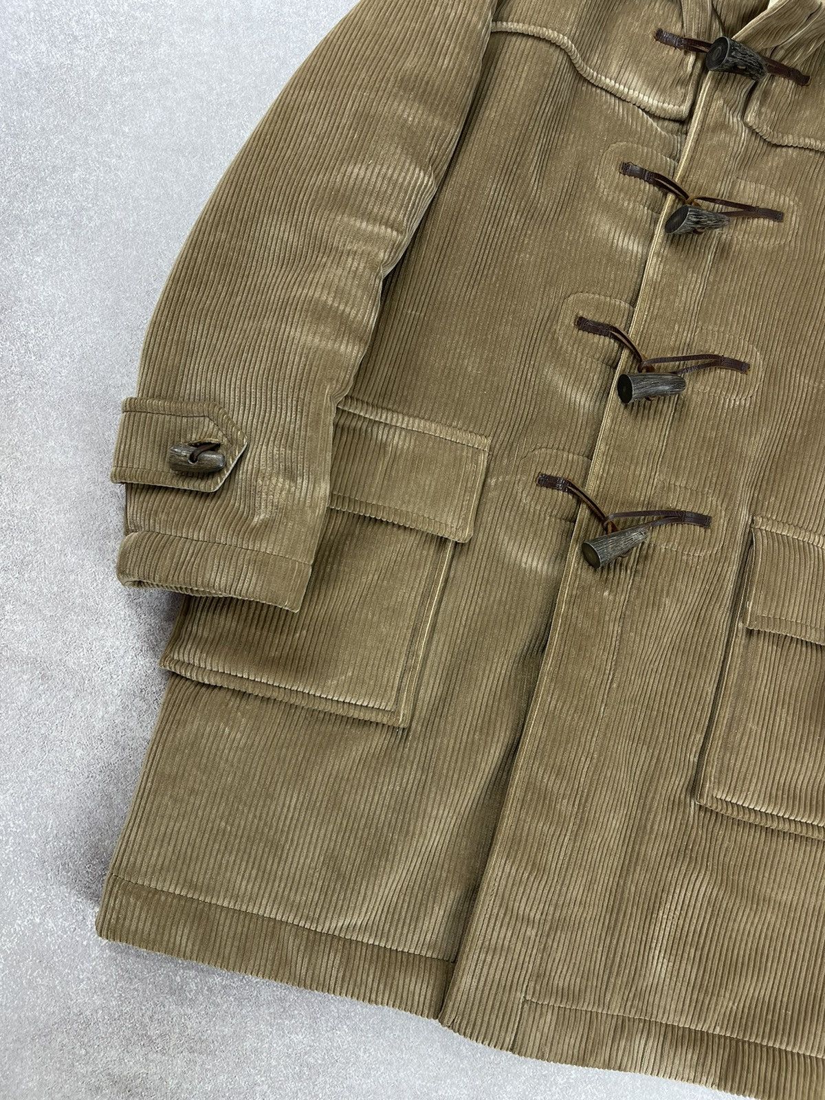 Gloverall × Vintage Vintage Gloverall Corduroy Duffle Coat Jacket Size US M / EU 48-50 / 2 - 5 Thumbnail