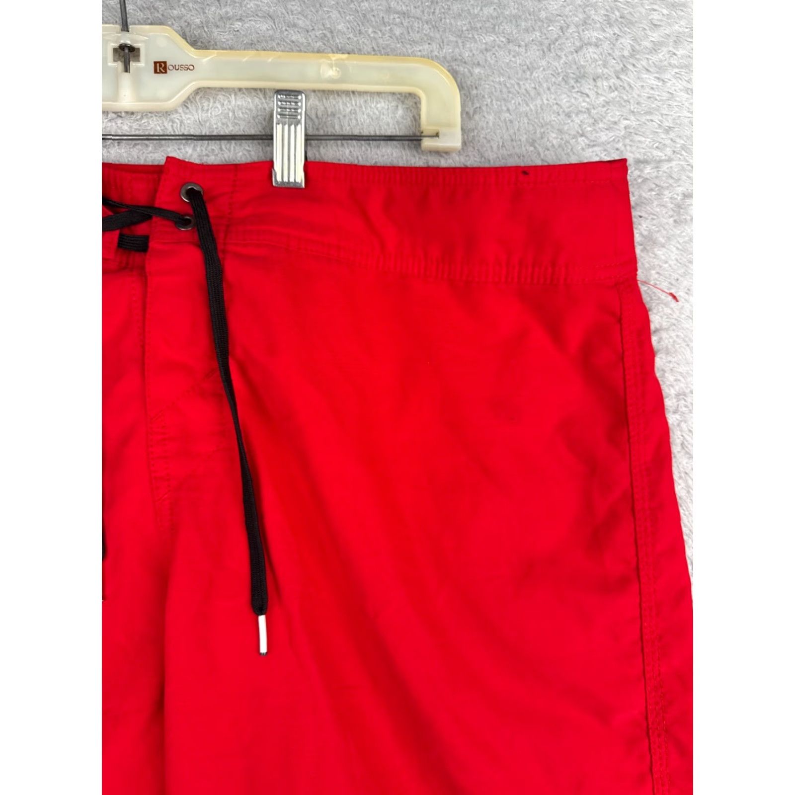 O'Neill O'Neill Board Shorts Mens 38 Red Green Solid Cargo Polyester 38x11 Swim Trunks Bottom Adult Men Size US 38 / EU 54 - 5 Thumbnail