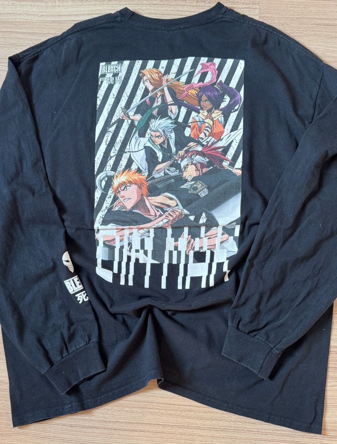 Anime × Japanese Brand × Vintage Rare Bleach Anime T Shirt - Long sleeve tshirt Size US XXL / EU 58 / 5 - 7 Thumbnail