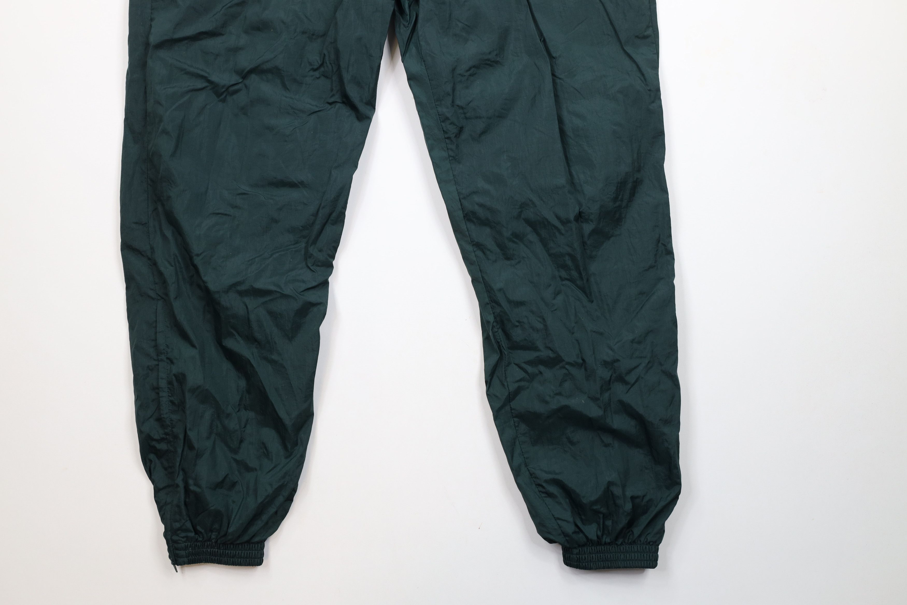 Vintage Vintage 90s Streetwear Lined Windbreaker Joggers Pants Green Size US 38 / EU 54 - 4 Thumbnail