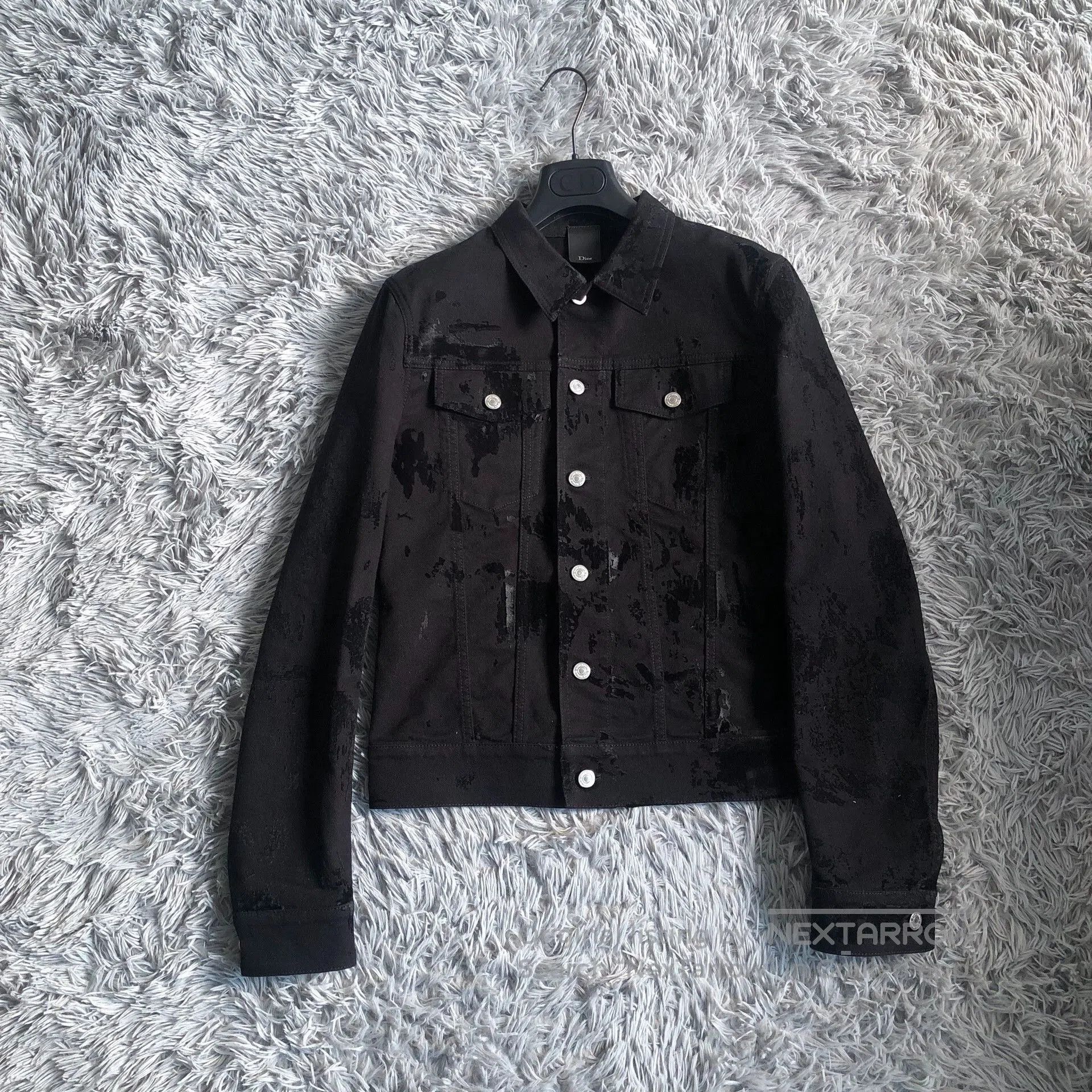 Dior dior paint splatter denim jacket. Size US M / EU 48-50 / 2 - 1 Thumbnail