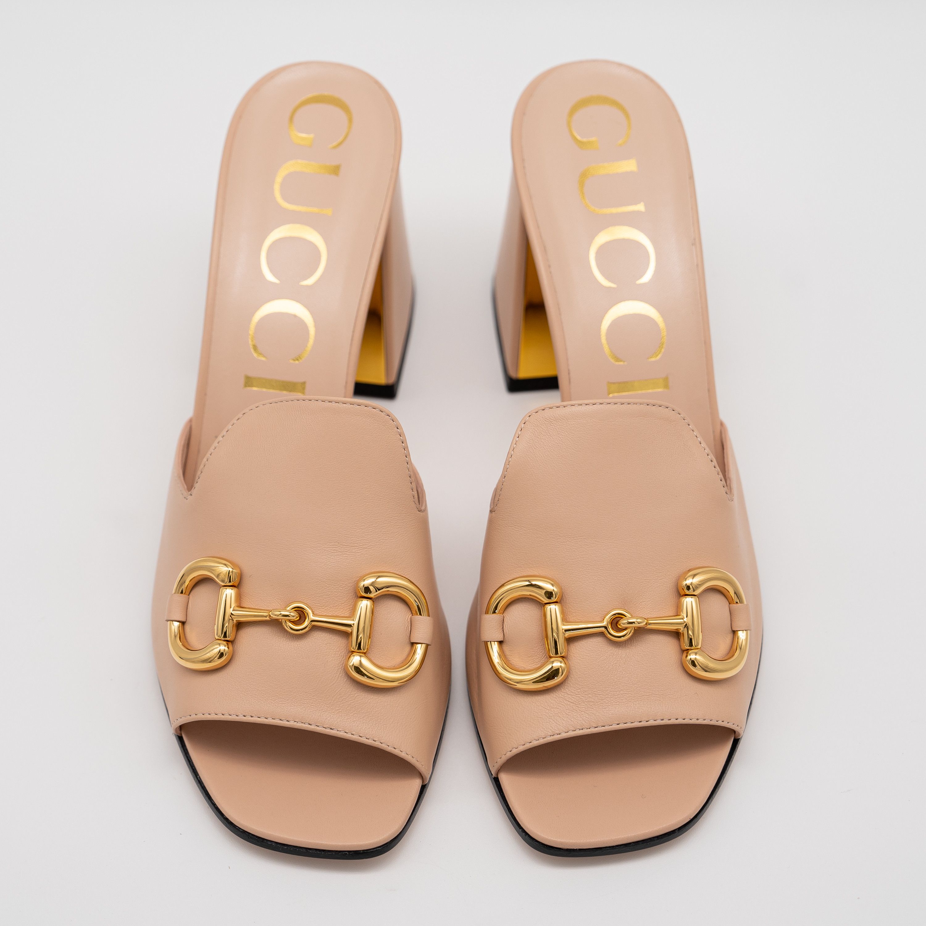 Gucci 40.5 10.5 us Gucci Horsebit Rose Pink Leather Sandals Mules Size US 10.5 / IT 40.5 - 3 Thumbnail