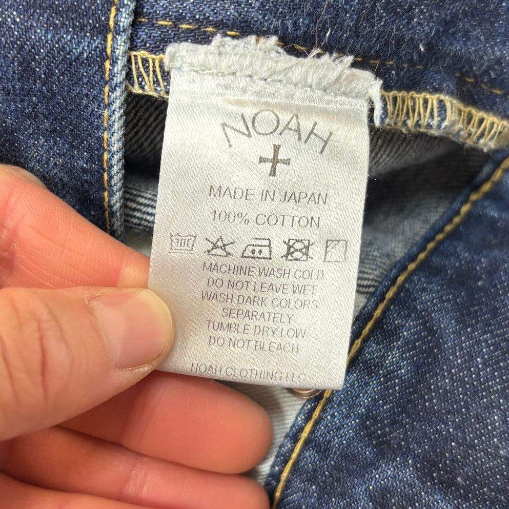 Noah Noah NYC Dark Wash Denim Jeans Men's 32x29 Made in Japan Size US 32 / EU 48 - 9 Thumbnail
