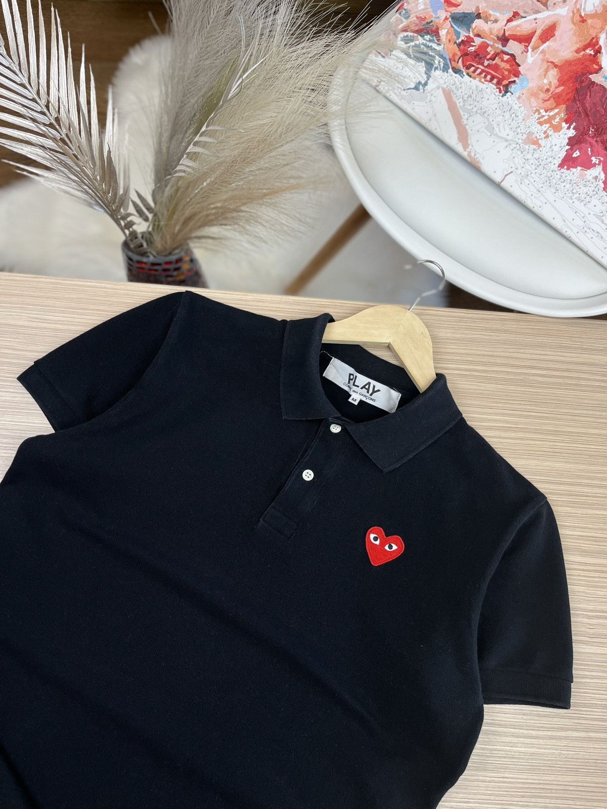 Comme des Garcons Rare PLAY COMME DES GARÇONS Polo Top Tees Tshirt Size US M / EU 48-50 / 2 - 2 Thumbnail