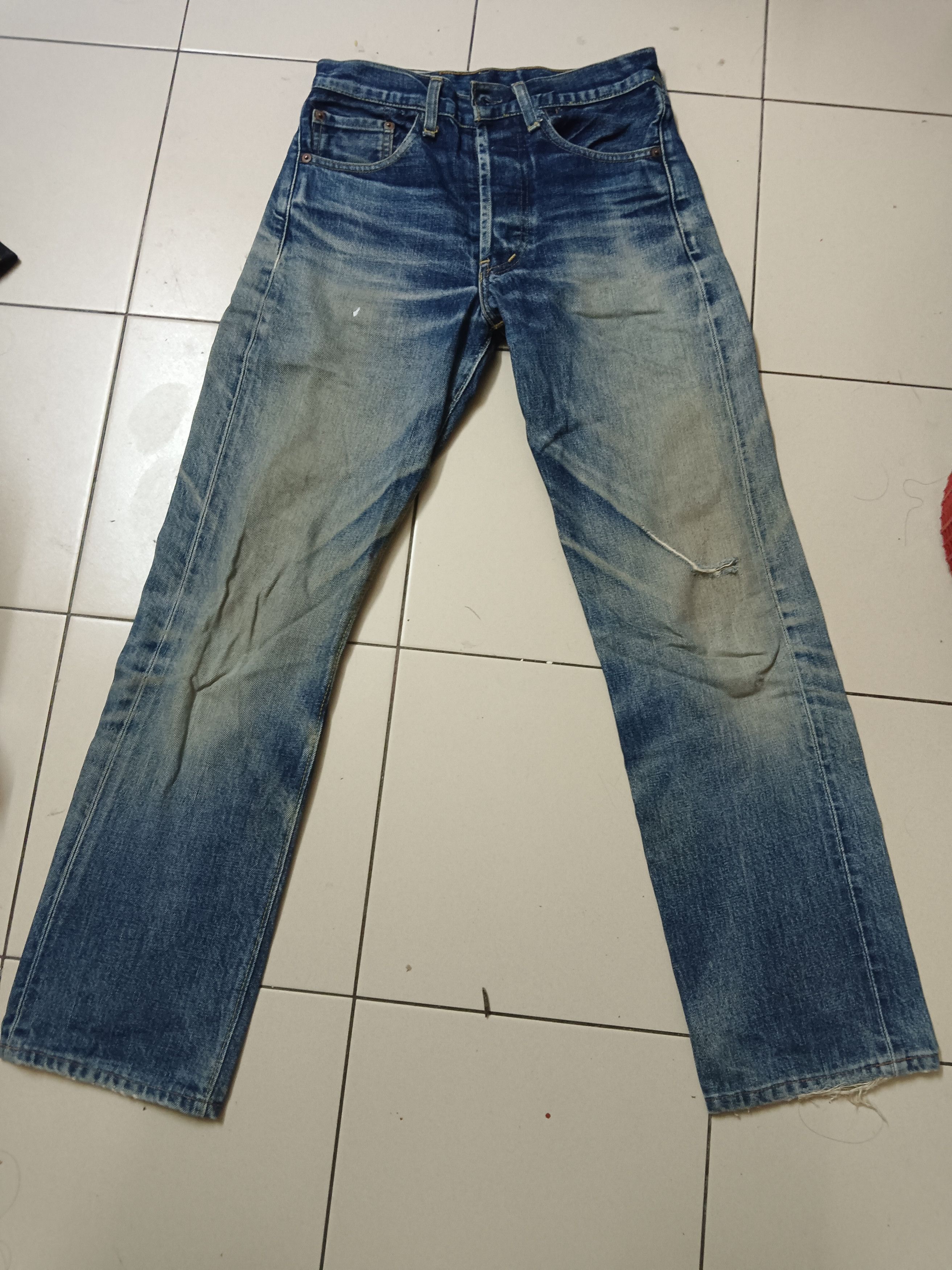 Levi's Vintage Clothing × Vintage Levi's BIg E Salvage Japan Size US 27 - 1 Thumbnail