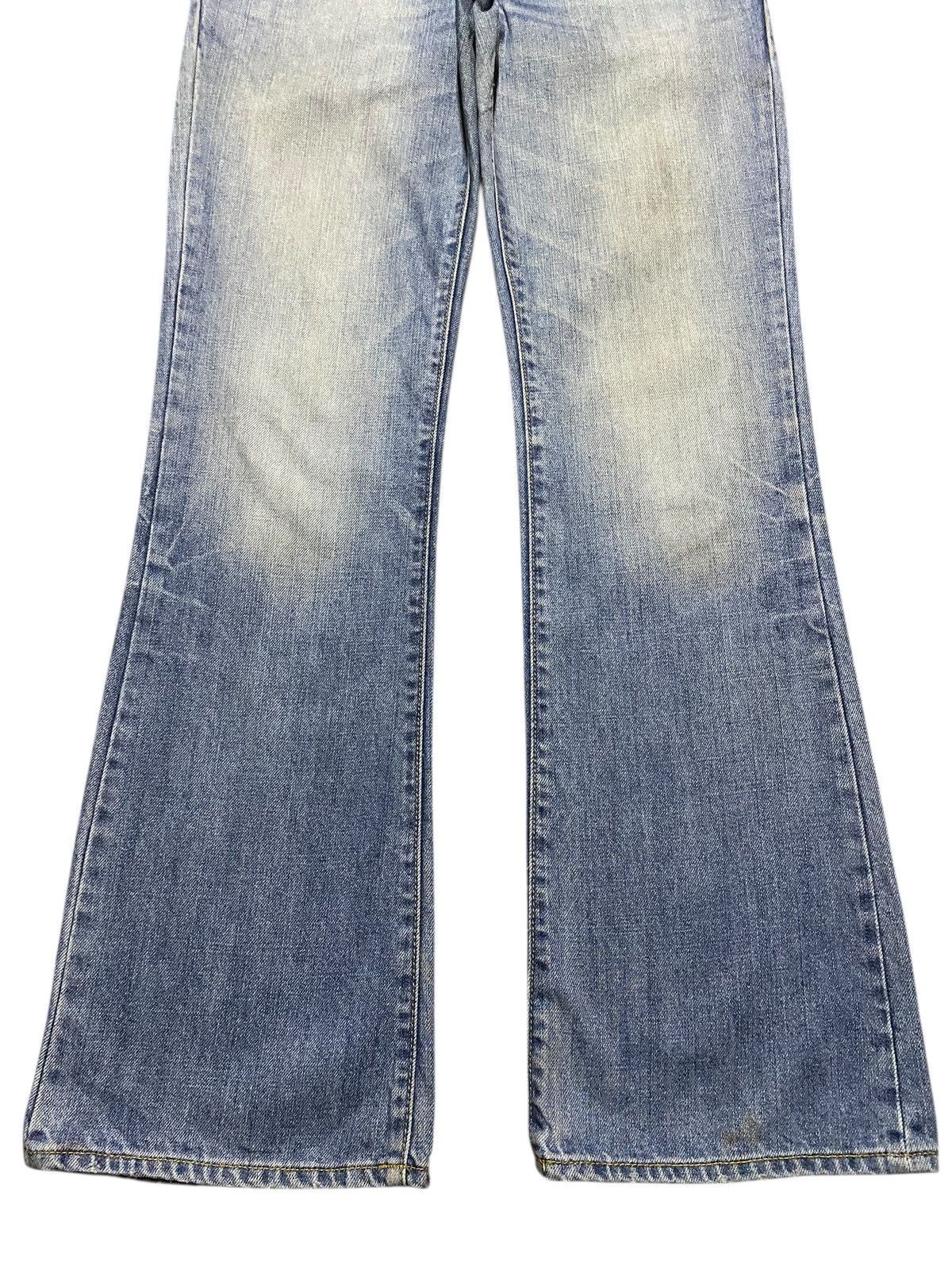 Vintage Gap 1969 Faded wash Distressed Flare Jeans