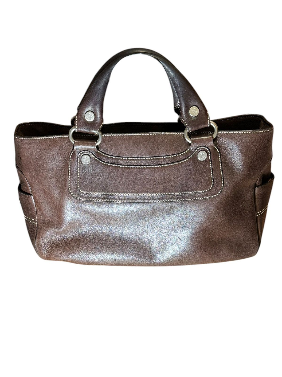 Celine Celine boogie bag brown leather in excellent used condition Size ONE SIZE - 1 Thumbnail
