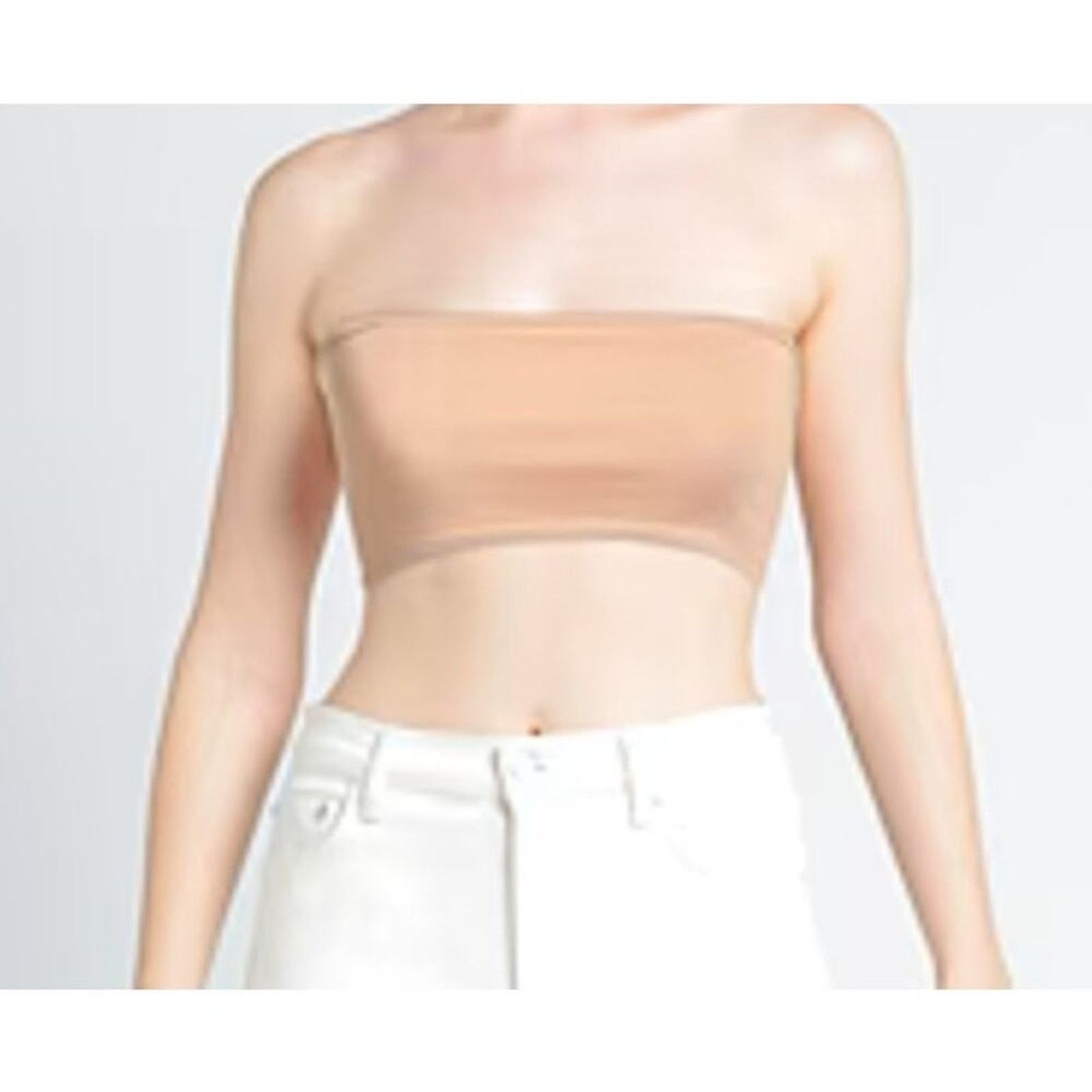 Balmain Balmain Blush Women's Crop Top Size M / US 6-8 / IT 42-44 - 4 Thumbnail