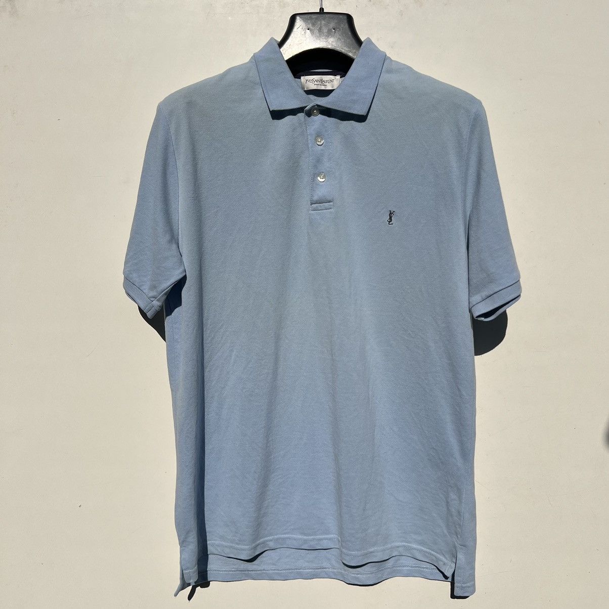 Vintage × Yves Saint Laurent Yves Saint Laurent polo Size US L / EU 52-54 / 3 - 1 Thumbnail