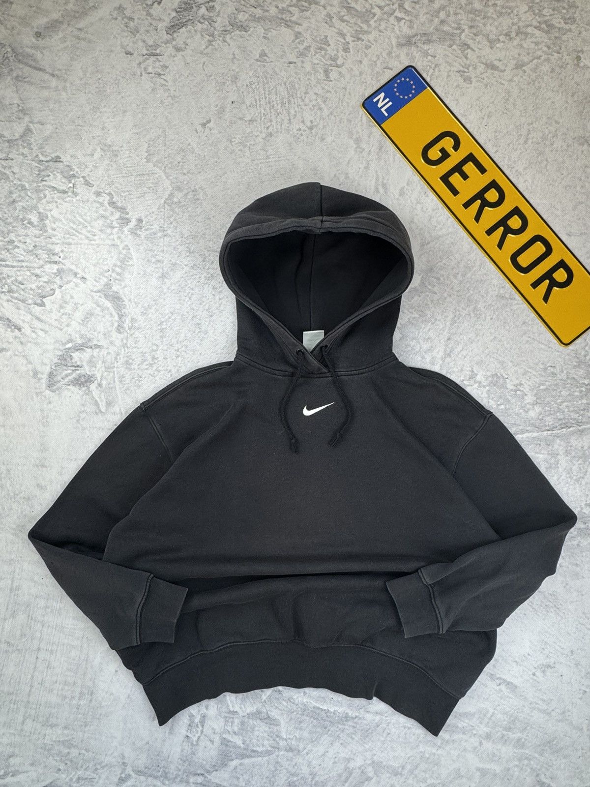 Nike × Vintage NIKE VINTAGE CENTER LOGO OVERSIZE BOXY HOODIE Size US S / EU 44-46 / 1 - 2 Thumbnail