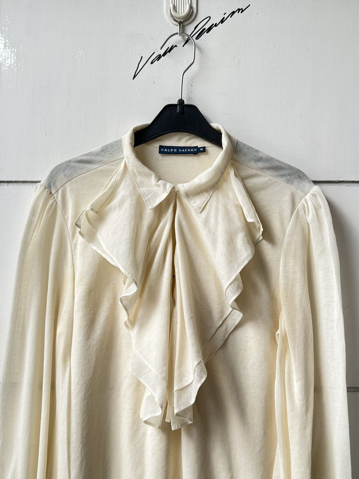 Ralph Lauren RALPH LAURENT Cream Shirt Size XS / US 0-2 / IT 36-38 - 11 Thumbnail