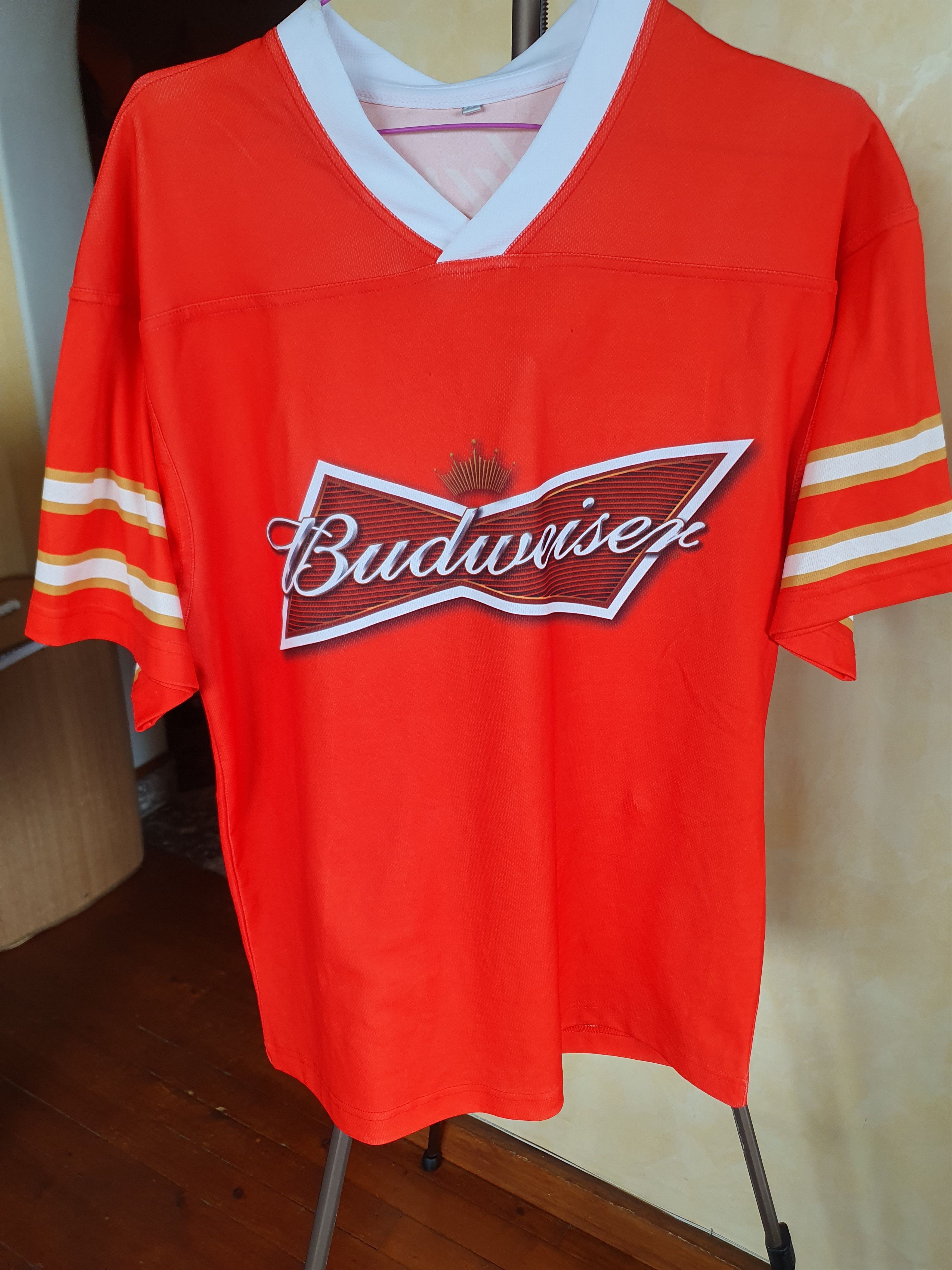 Budweiser Budweiser #54 SWAG jersey sz M/L Size US M / EU 48-50 / 2 - 2 Thumbnail