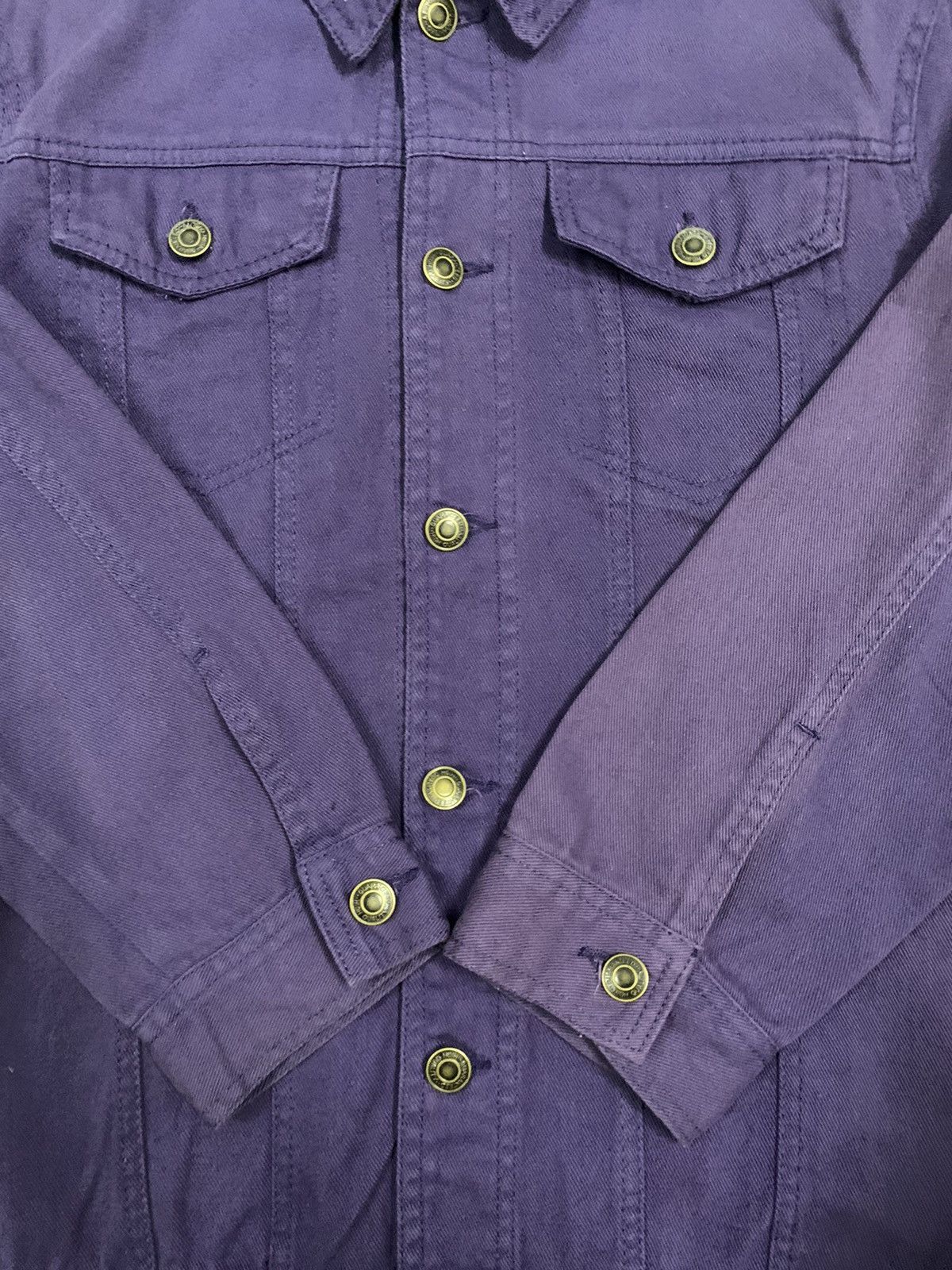 Japanese Brand Vintage Japanese Brand Jill Blaze Faded Denim Trucker Jacket Size US M / EU 48-50 / 2 - 10 Thumbnail