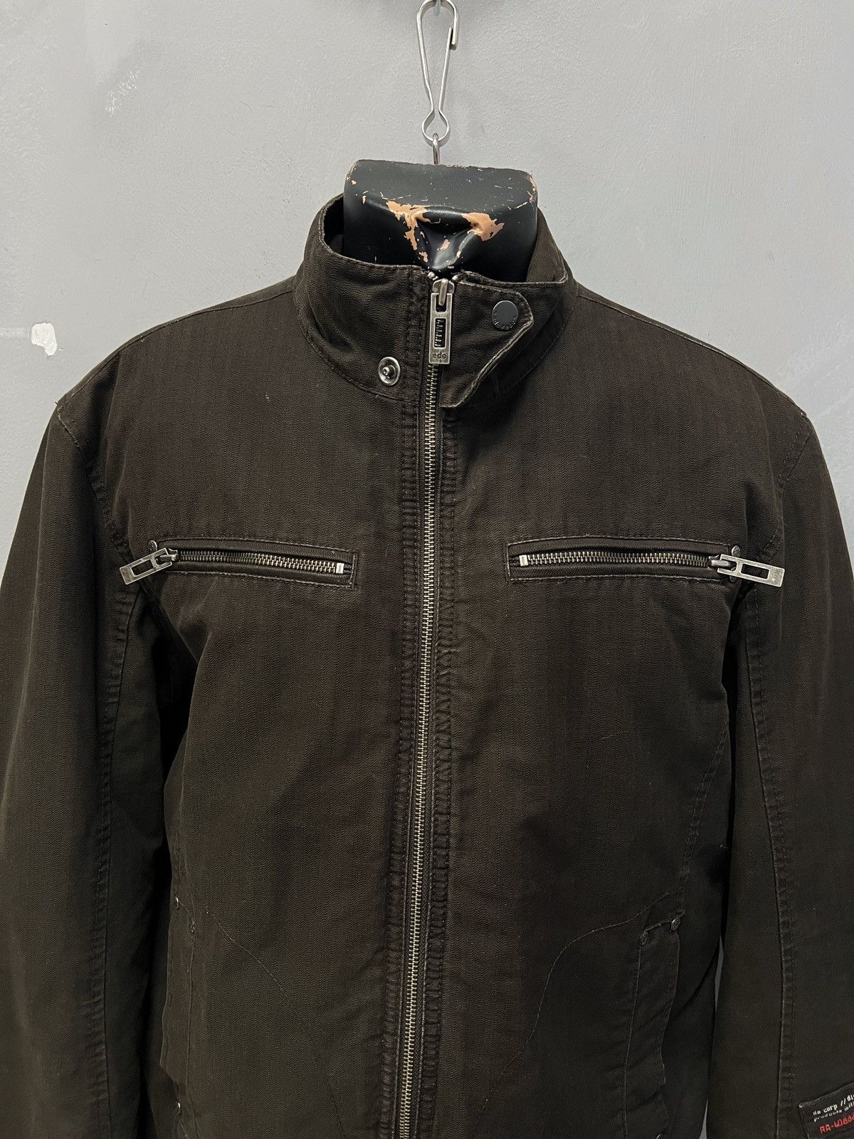 Hysteric Glamour Rare hysteric glamour style canvas avant garde bomber y2k Size US M / EU 48-50 / 2 - 2 Thumbnail