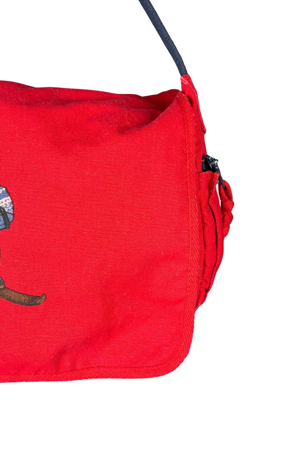 Polo Ralph Lauren Vintage Polo Ralph Lauren Polo Bear Ski Messenger Bag 90s Size ONE SIZE - 8 Thumbnail