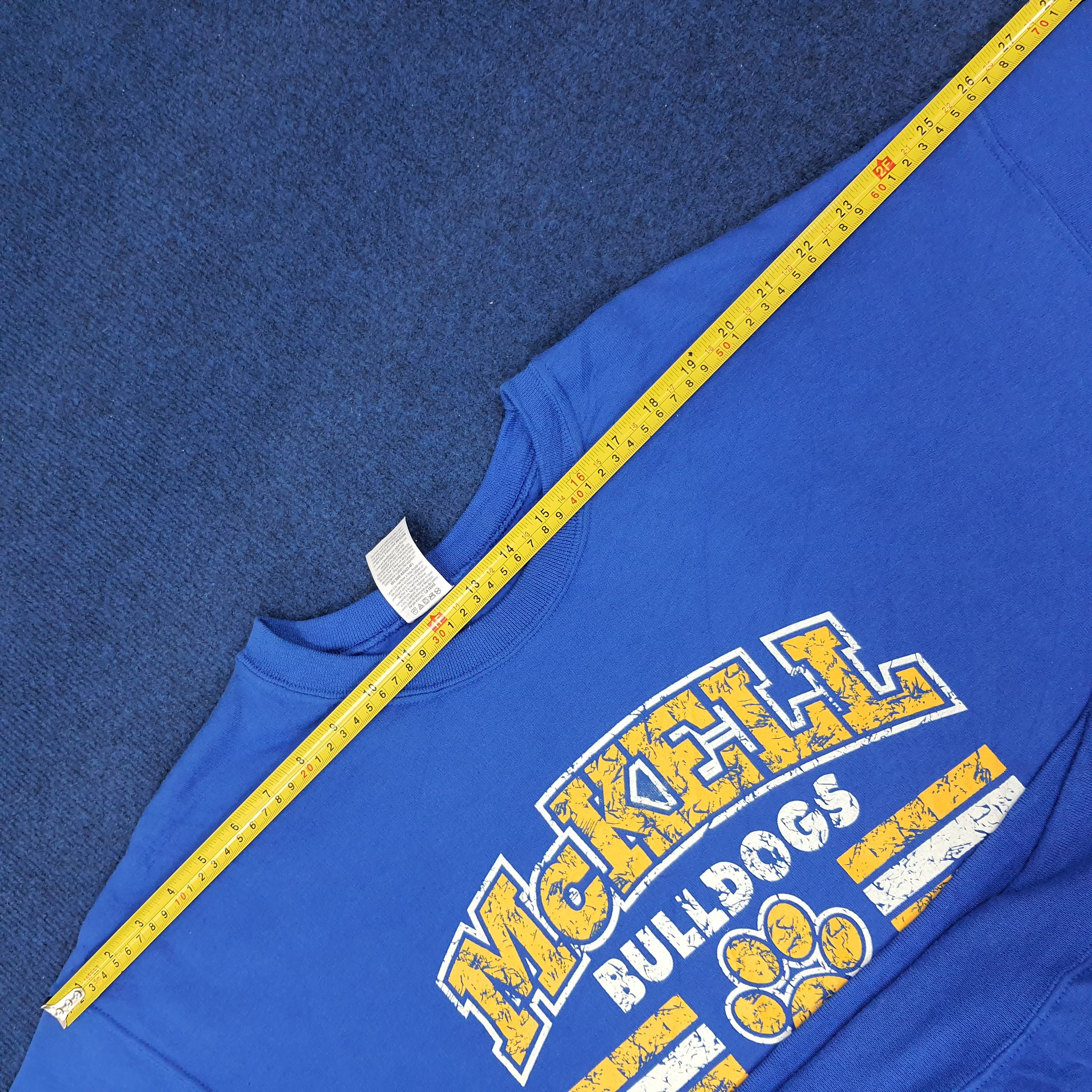 Vintage Vintage McKell Bulldogs Sports College Sweatshirt C230N23 Size US XXL / EU 58 / 5 - 7 Thumbnail