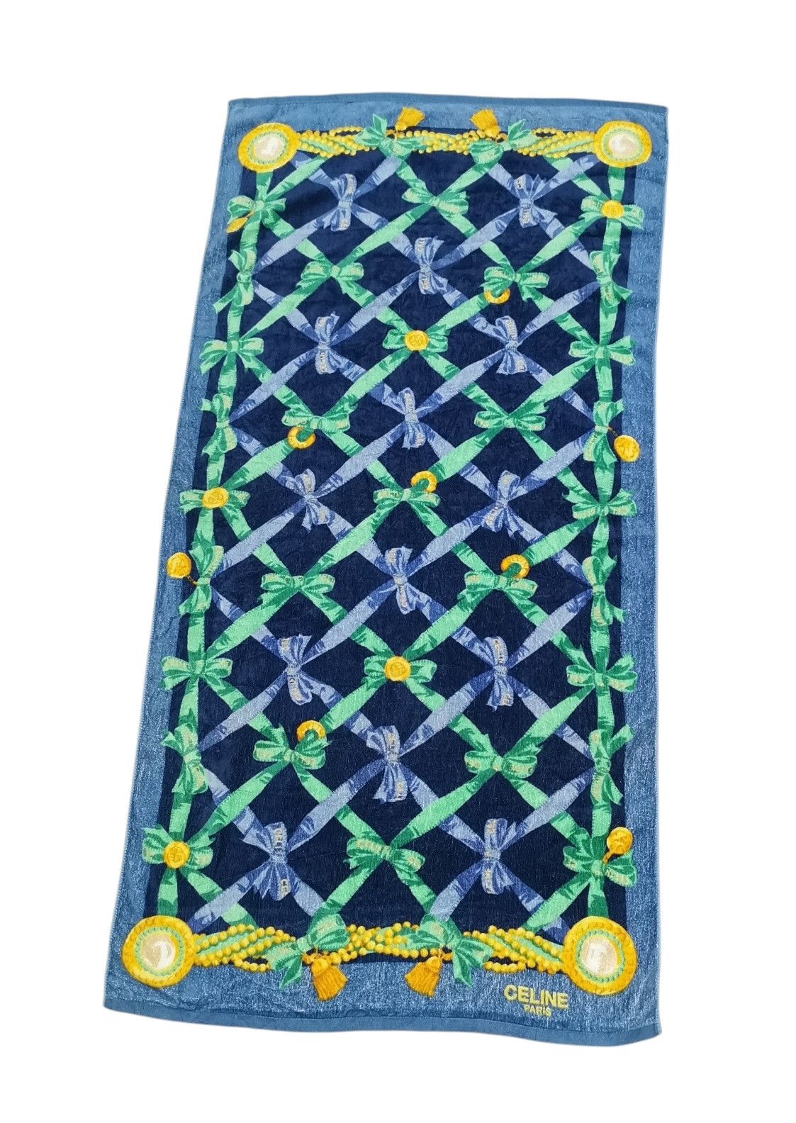 Celine Celine Paris All Over Printed Towel Size ONE SIZE - 2 Thumbnail