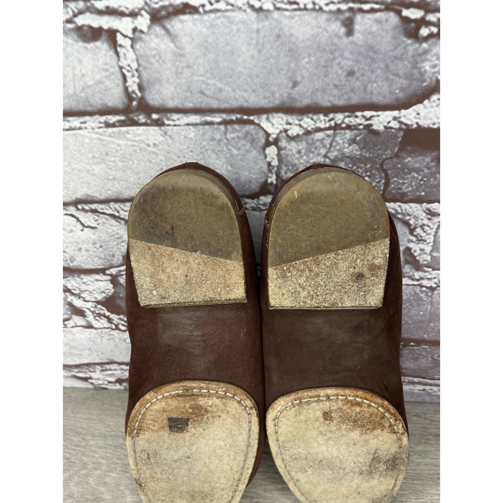 Giorgio Armani Giorgio Armani Brown Suede Loafers Leather Sole Driving Shoe Size US 6 / IT 36 - 15 Thumbnail