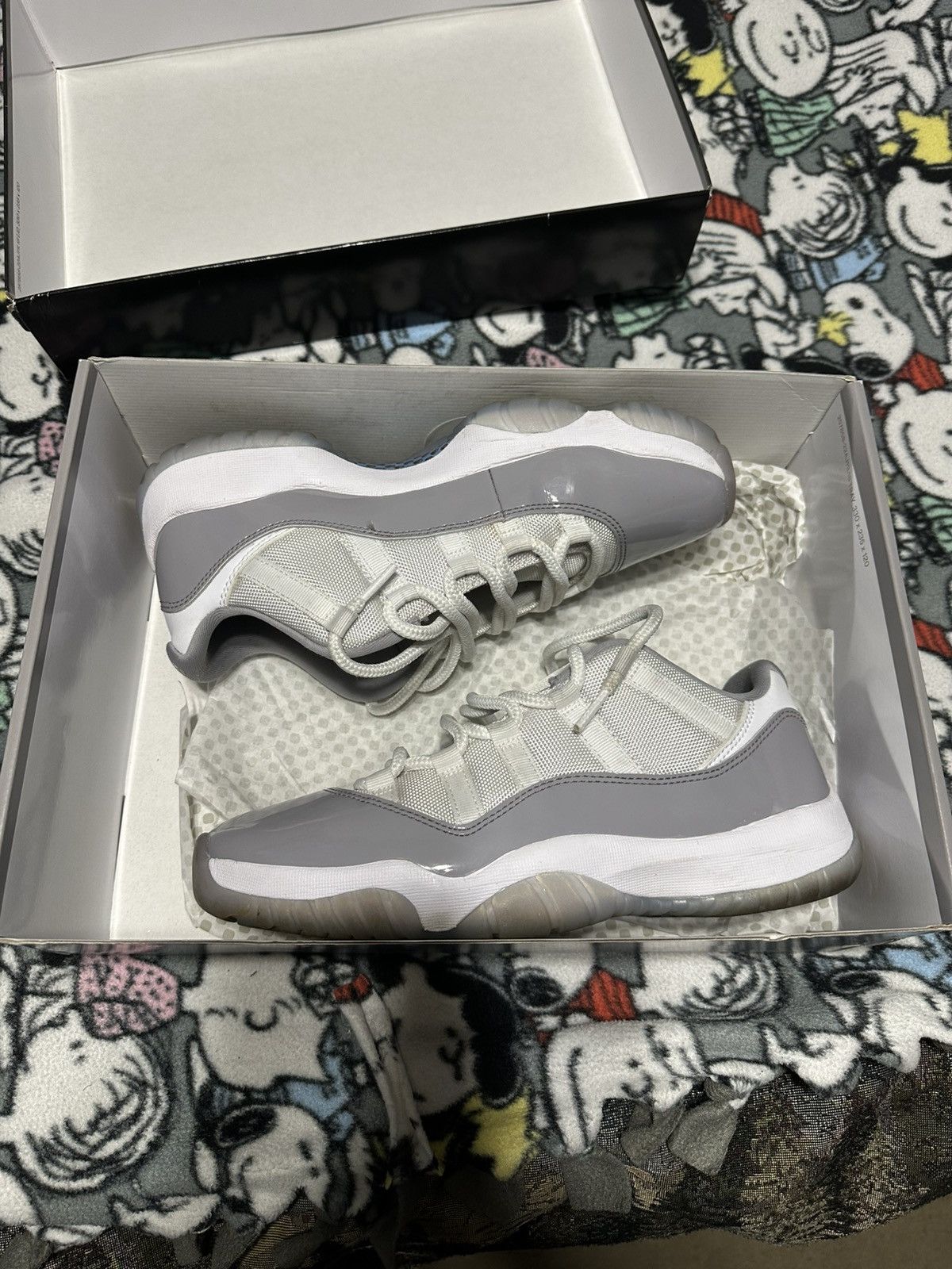 Jordan Brand Air Jordan 11 Retro Low ' Cement Grey ' Size US 8 / EU 41 - 3 Thumbnail