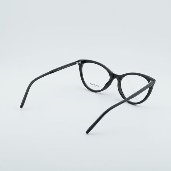 Saint Laurent Paris Saint Laurent SL833 001 Eyeglasses Shiny Black 55mm Square Size ONE SIZE - 3 Thumbnail