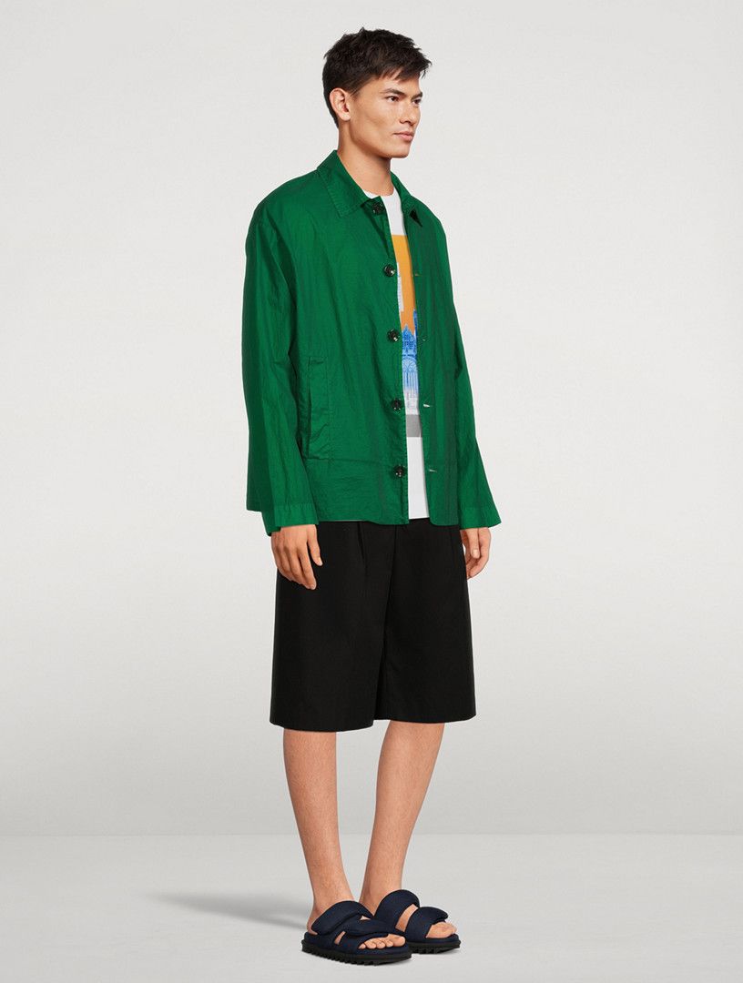 Dries Van Noten Dries Van Noten Garment Dyed Nylon Jacket