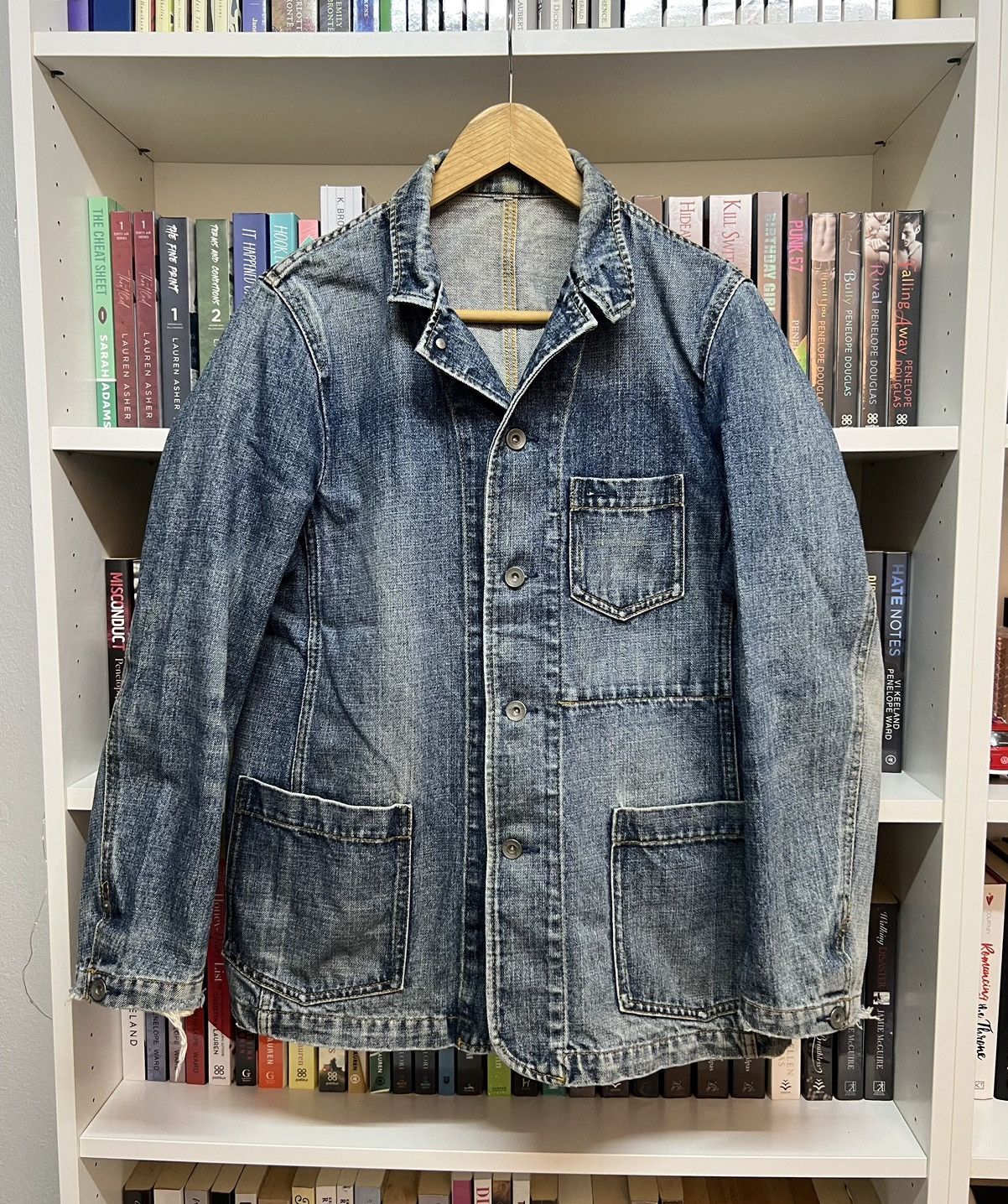 Uniqlo Y2K Uniqlo Denim Jacket Size US M / EU 48-50 / 2 - 1 Thumbnail