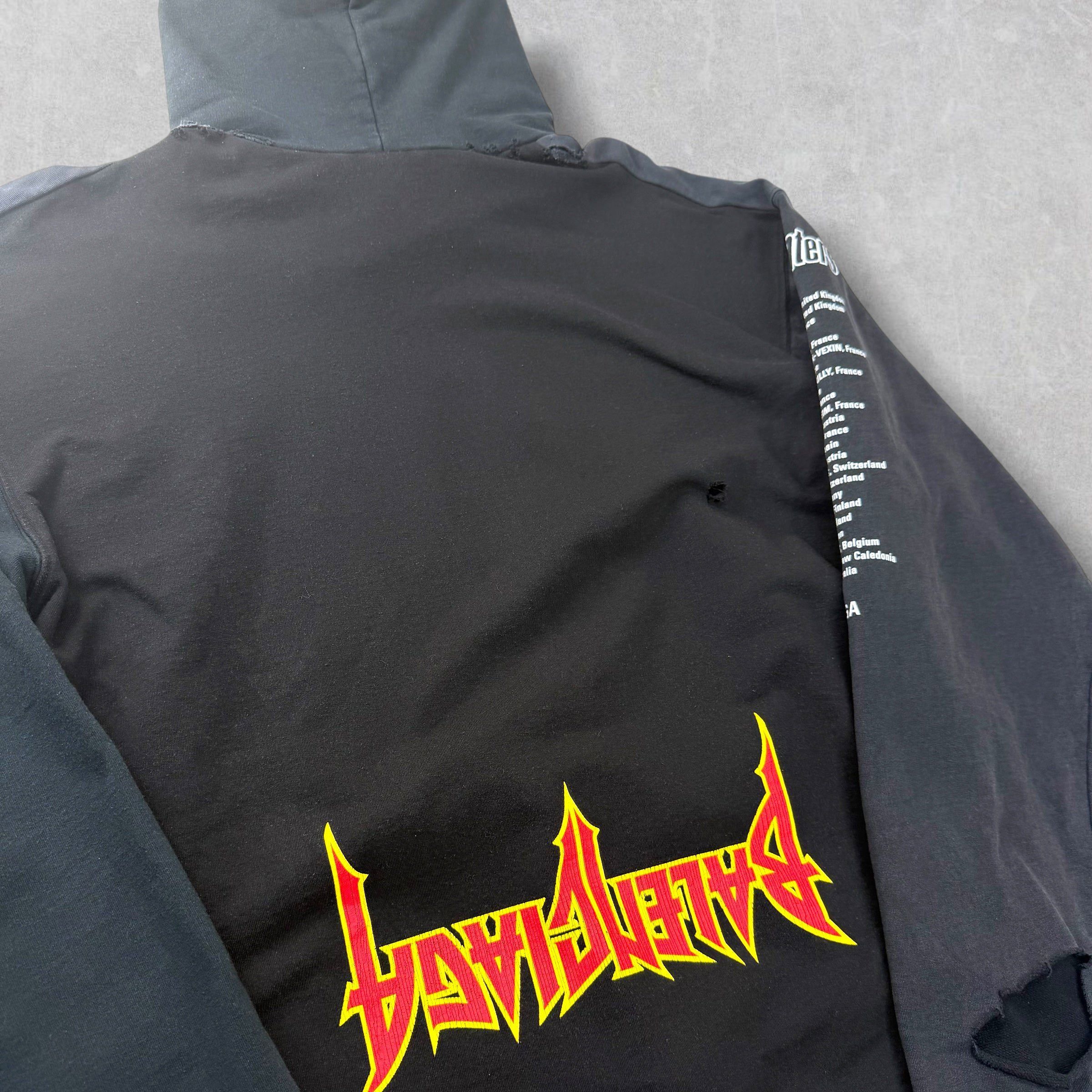 Balenciaga Balenciaga Upside Down SpeedHunters Hoodie 4 (XXL) Size US XXL / EU 58 / 5 - 4 Thumbnail